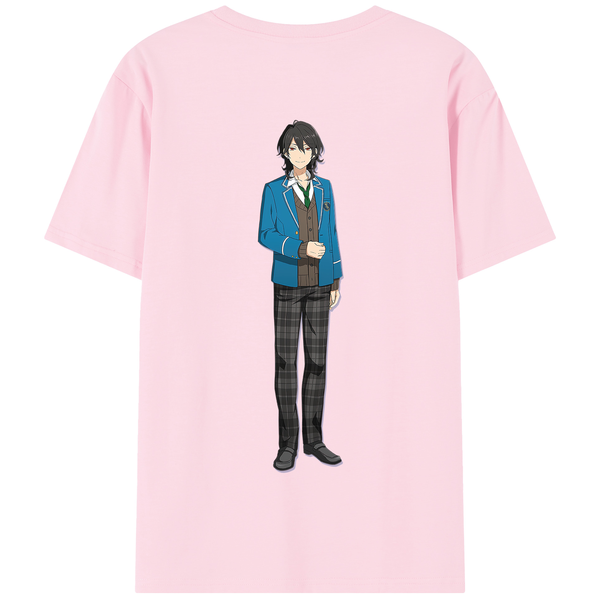 （画像用） あんさんぶるスターズ! Ensemble Stars 綿100％半袖Tシャツ（背面プリント）