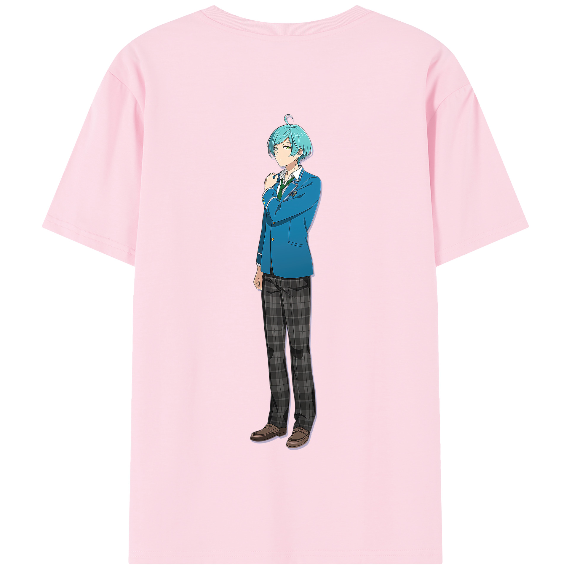 （画像用） あんさんぶるスターズ! Ensemble Stars 綿100％半袖Tシャツ（背面プリント）