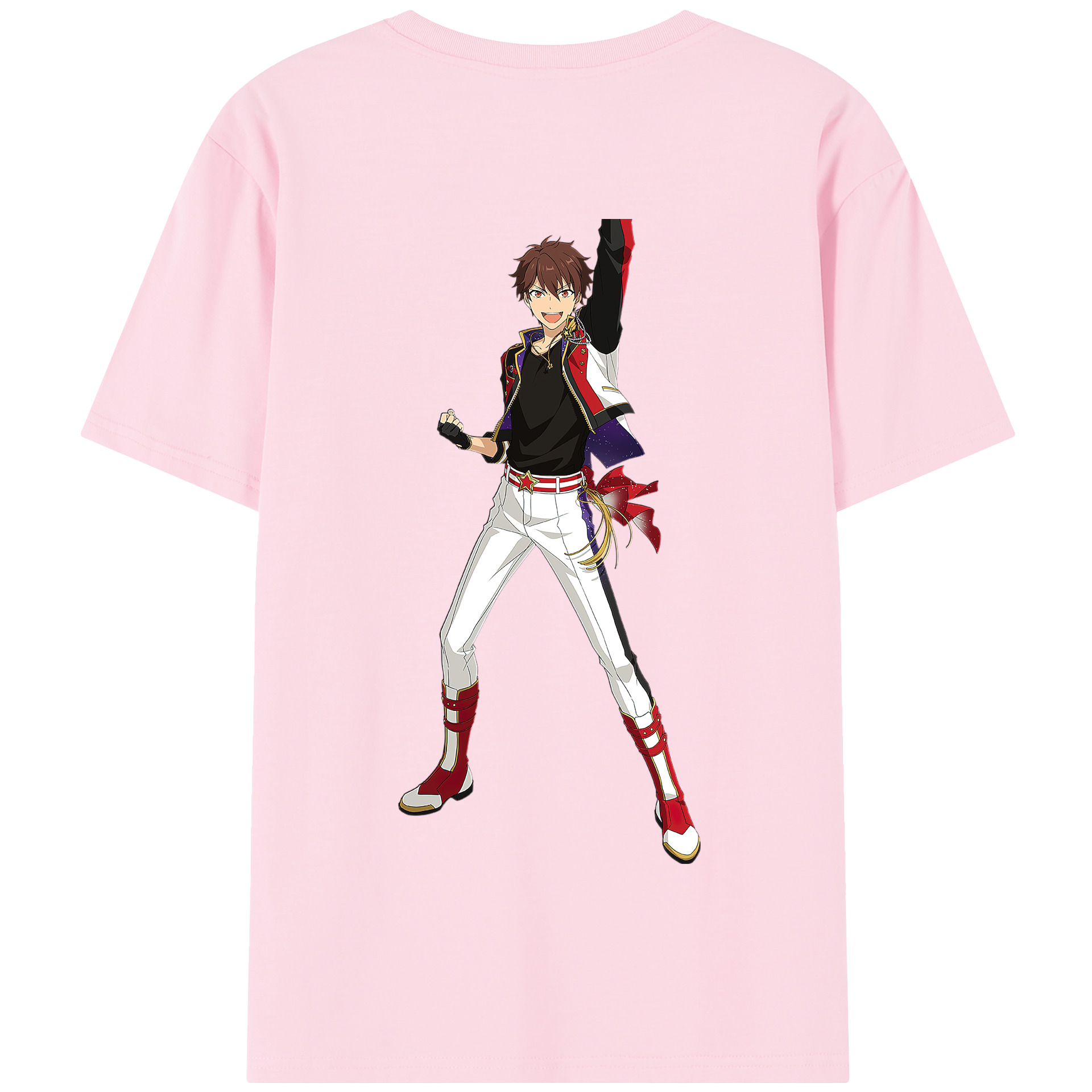 （画像用） あんさんぶるスターズ! Ensemble Stars 綿100％半袖Tシャツ（背面プリント）