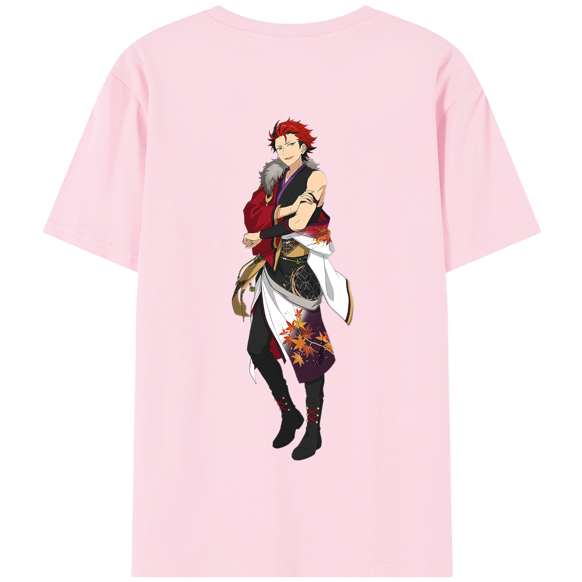 （画像用） あんさんぶるスターズ! Ensemble Stars 綿100％半袖Tシャツ（背面プリント）