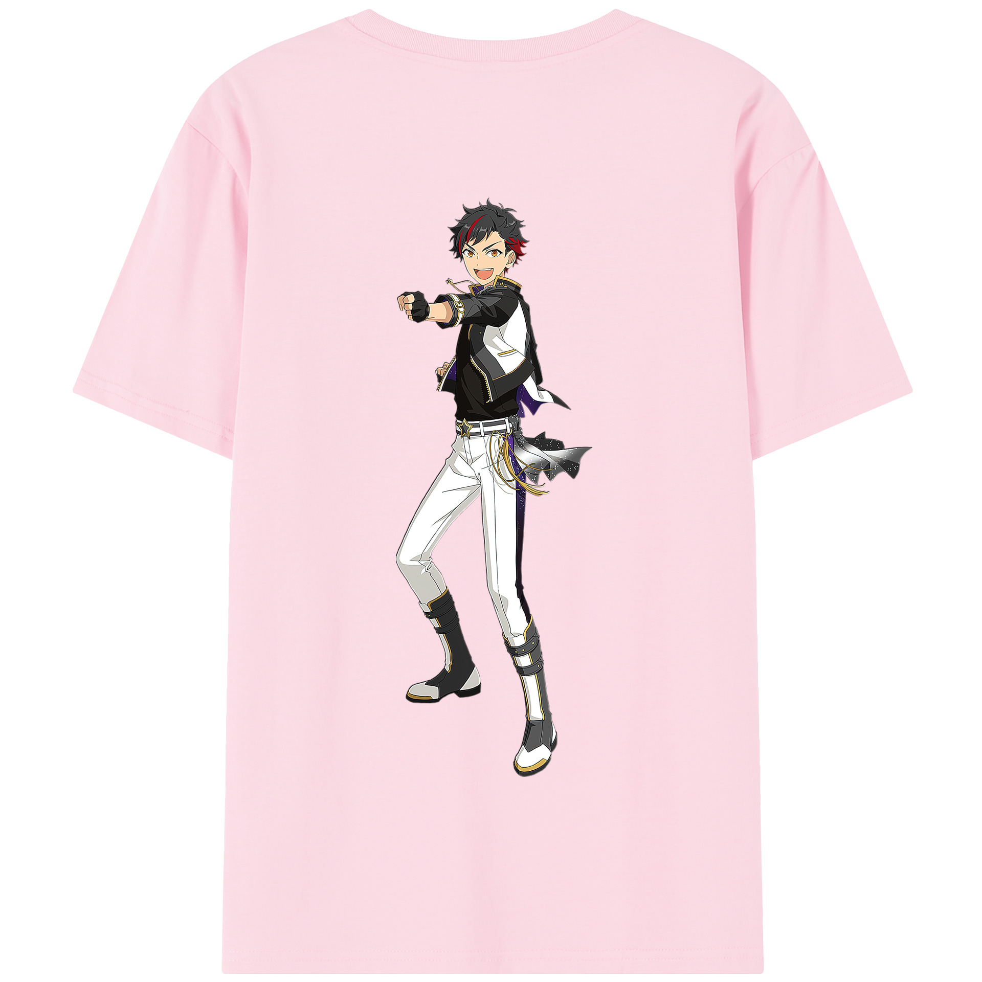（画像用） あんさんぶるスターズ! Ensemble Stars 綿100％半袖Tシャツ（背面プリント）