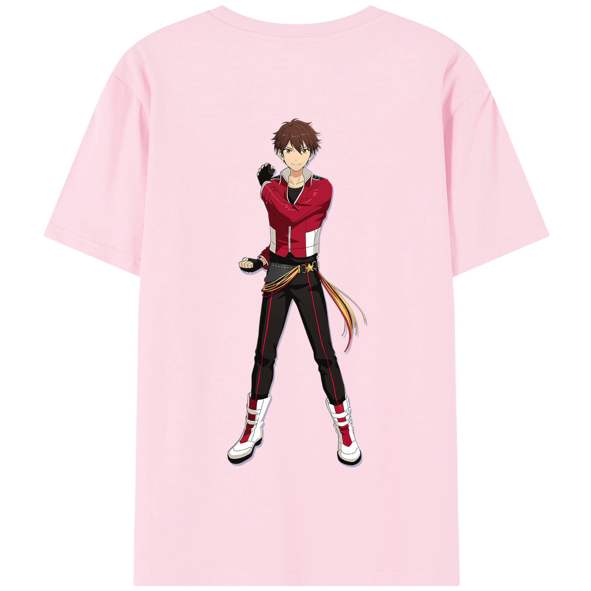 （画像用） あんさんぶるスターズ! Ensemble Stars 綿100％半袖Tシャツ（背面プリント）