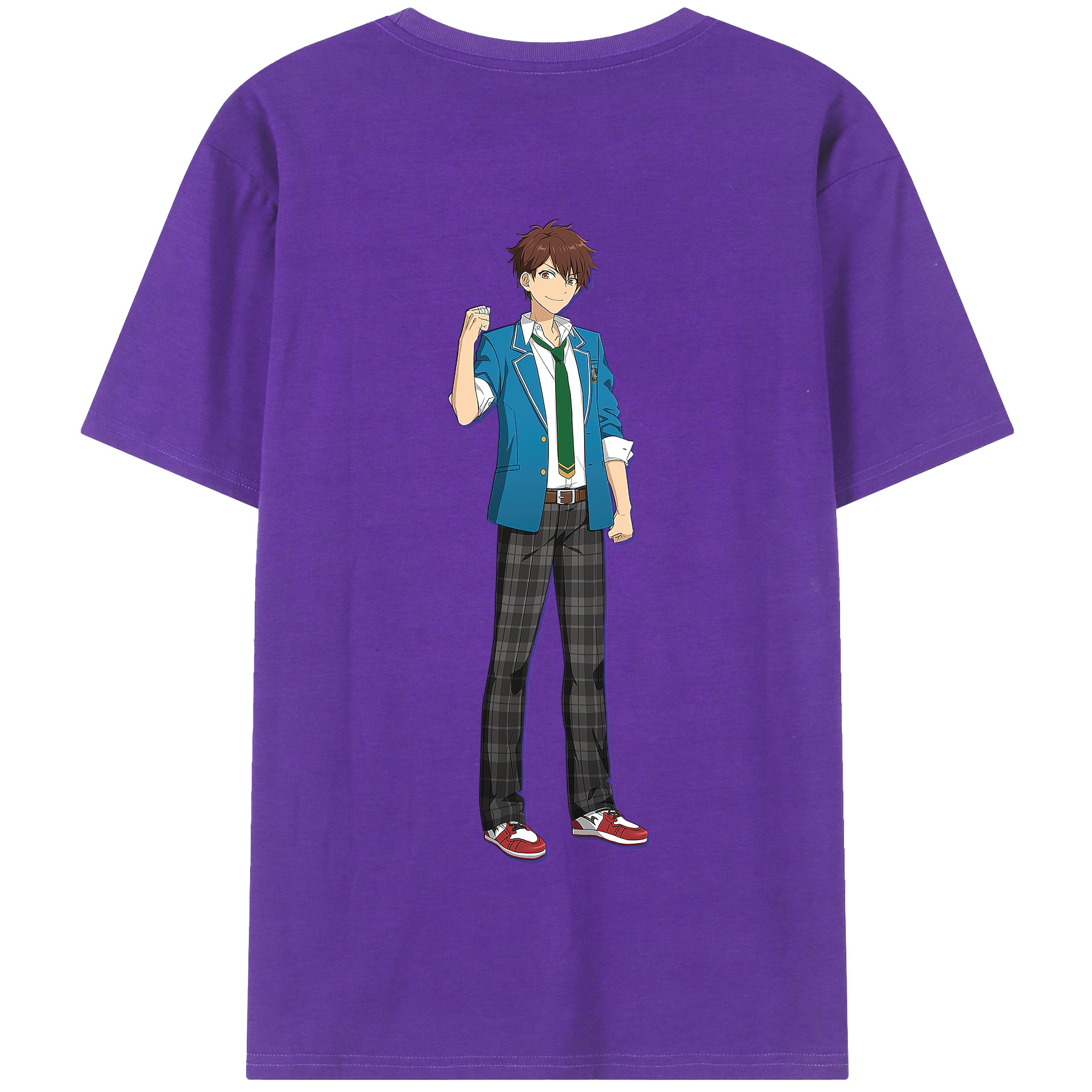 （画像用） あんさんぶるスターズ! Ensemble Stars 綿100％半袖Tシャツ（背面プリント）
