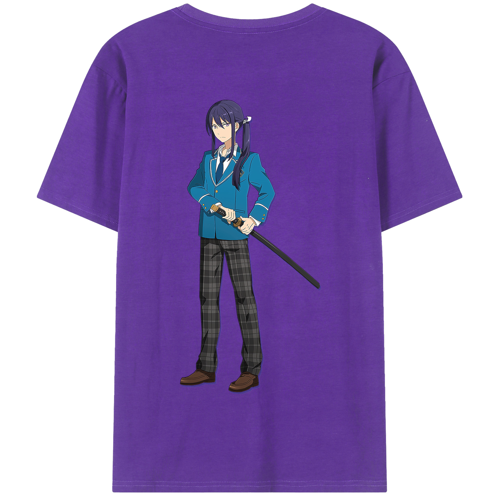 （画像用） あんさんぶるスターズ! Ensemble Stars 綿100％半袖Tシャツ（背面プリント）