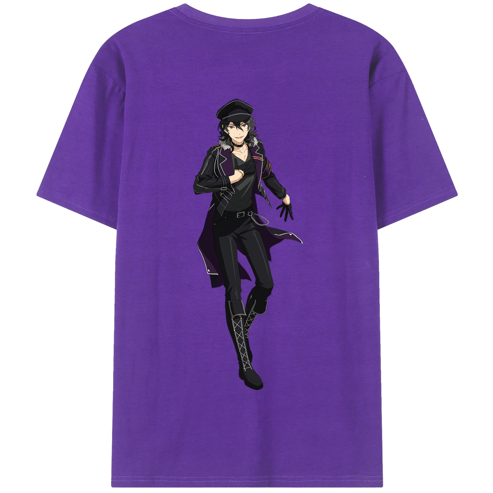 （画像用） あんさんぶるスターズ! Ensemble Stars 綿100％半袖Tシャツ（背面プリント）
