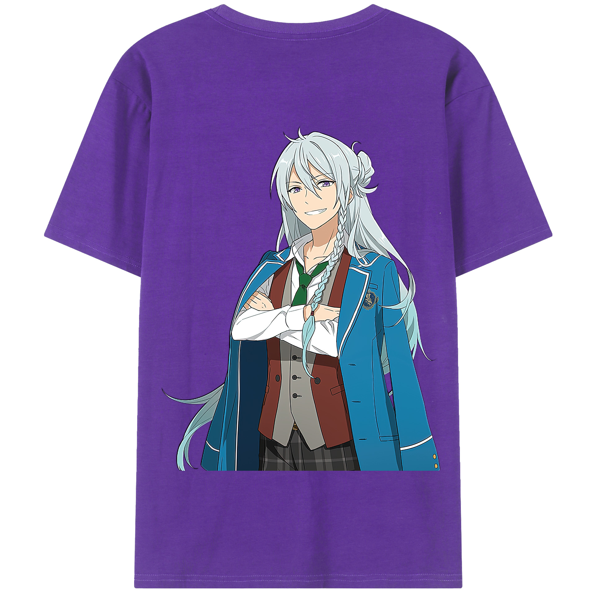 （画像用） あんさんぶるスターズ! Ensemble Stars 綿100％半袖Tシャツ（背面プリント）