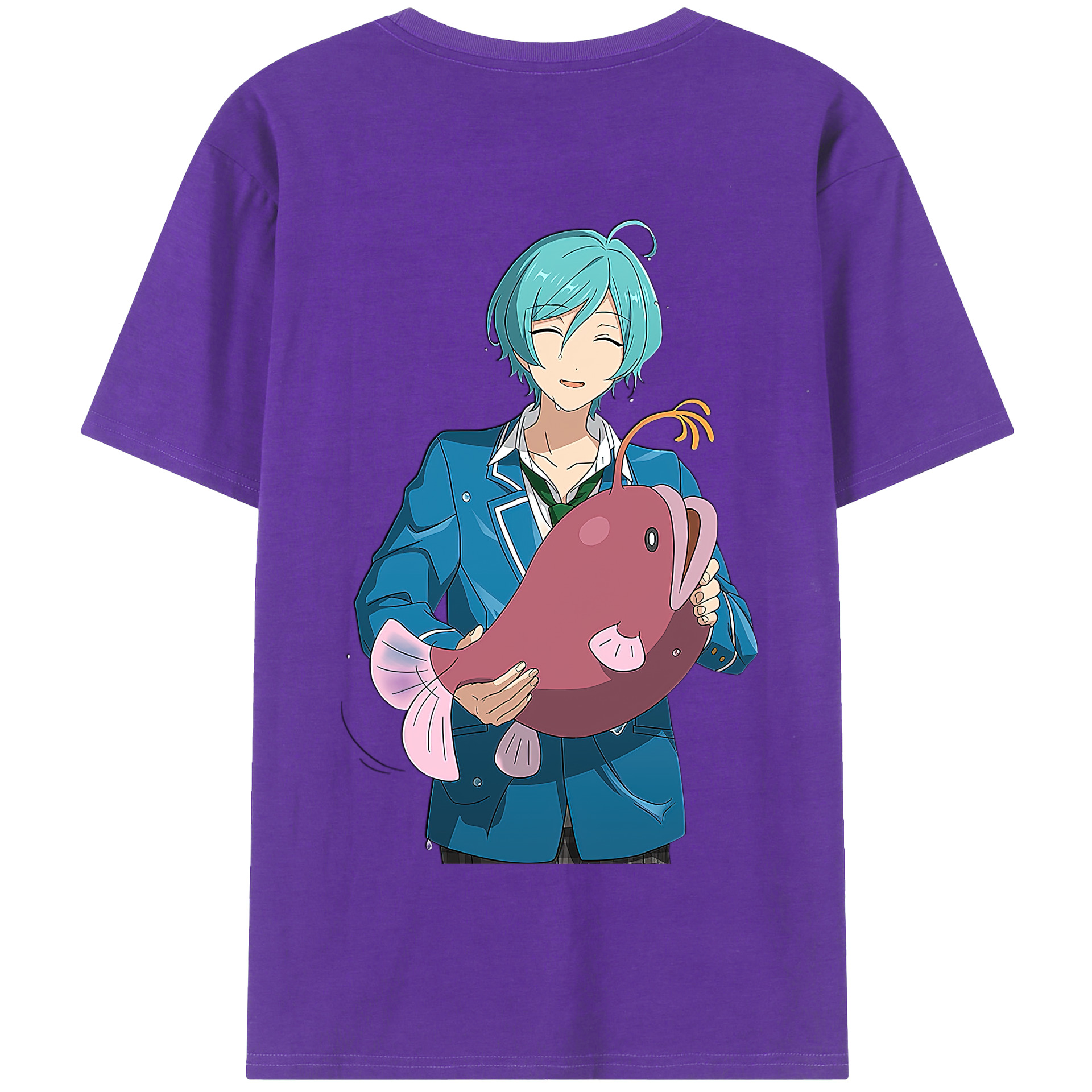 （画像用） あんさんぶるスターズ! Ensemble Stars 綿100％半袖Tシャツ（背面プリント）