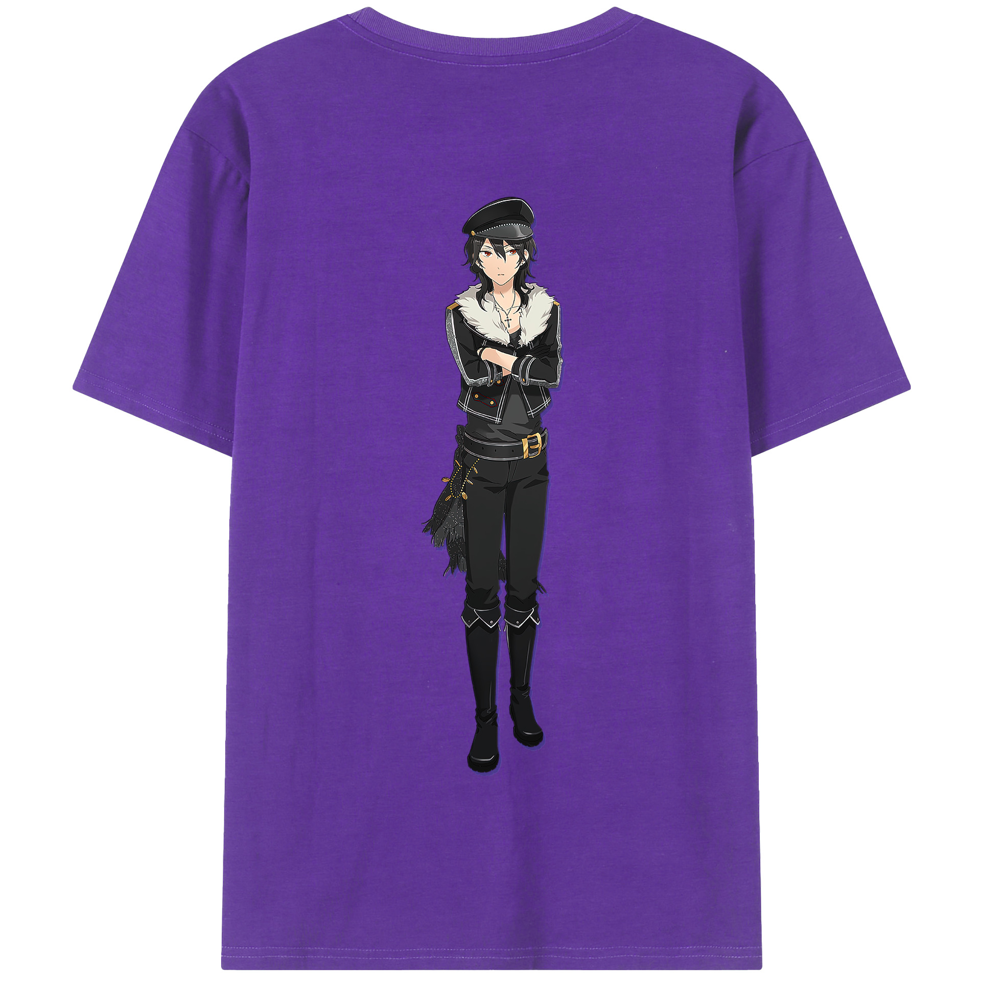 （画像用） あんさんぶるスターズ! Ensemble Stars 綿100％半袖Tシャツ（背面プリント）