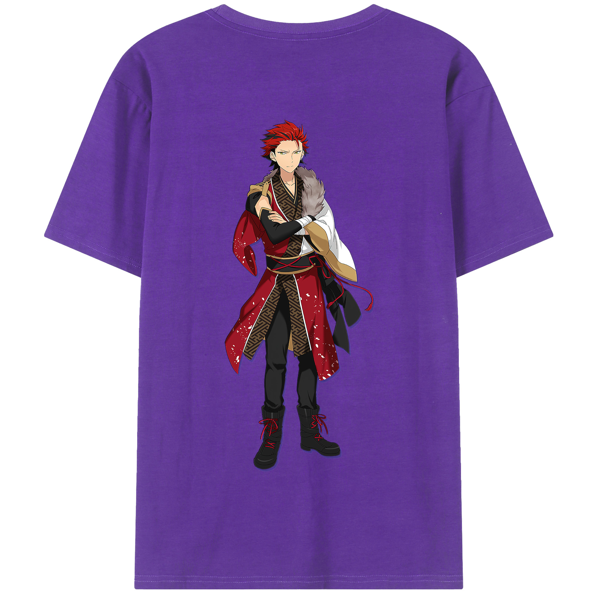 （画像用） あんさんぶるスターズ! Ensemble Stars 綿100％半袖Tシャツ（背面プリント）
