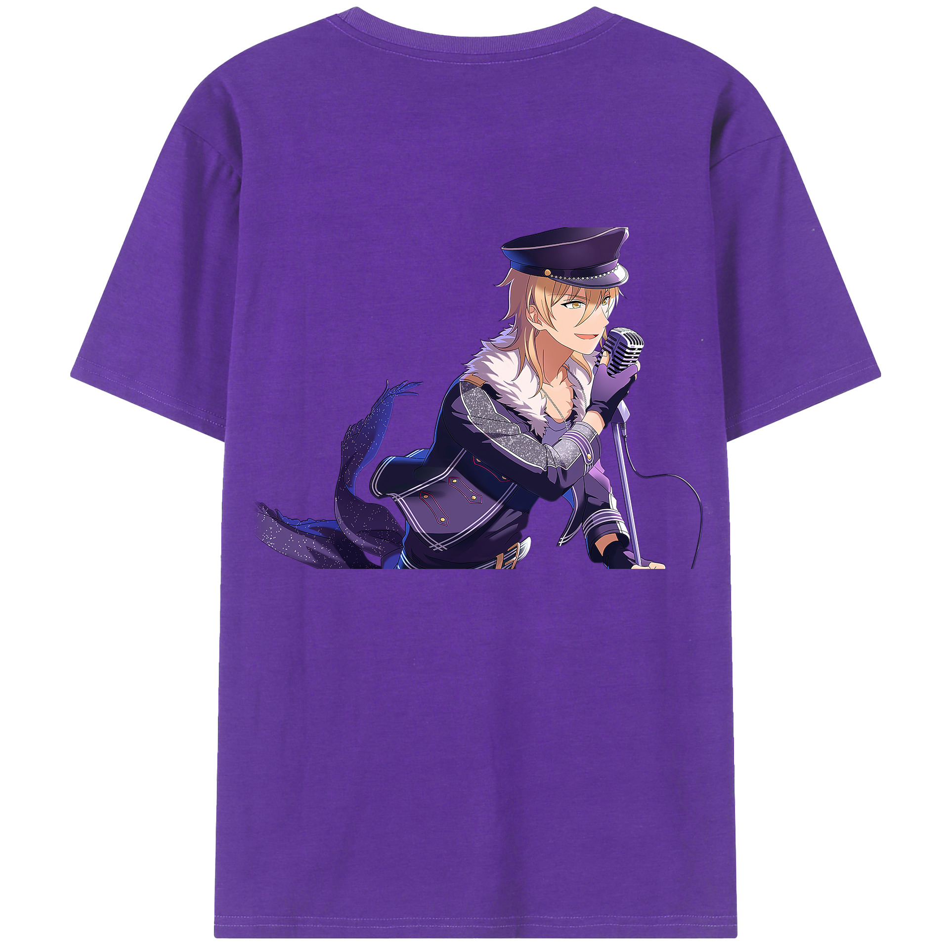 （画像用） あんさんぶるスターズ! Ensemble Stars 綿100％半袖Tシャツ（背面プリント）