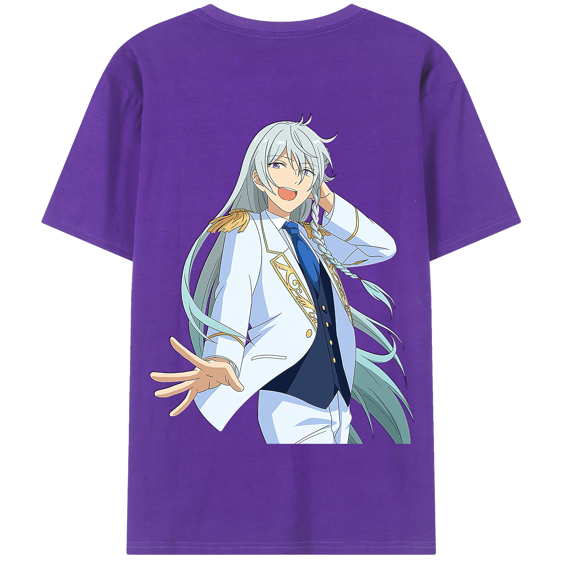 （画像用） あんさんぶるスターズ! Ensemble Stars 綿100％半袖Tシャツ（背面プリント）