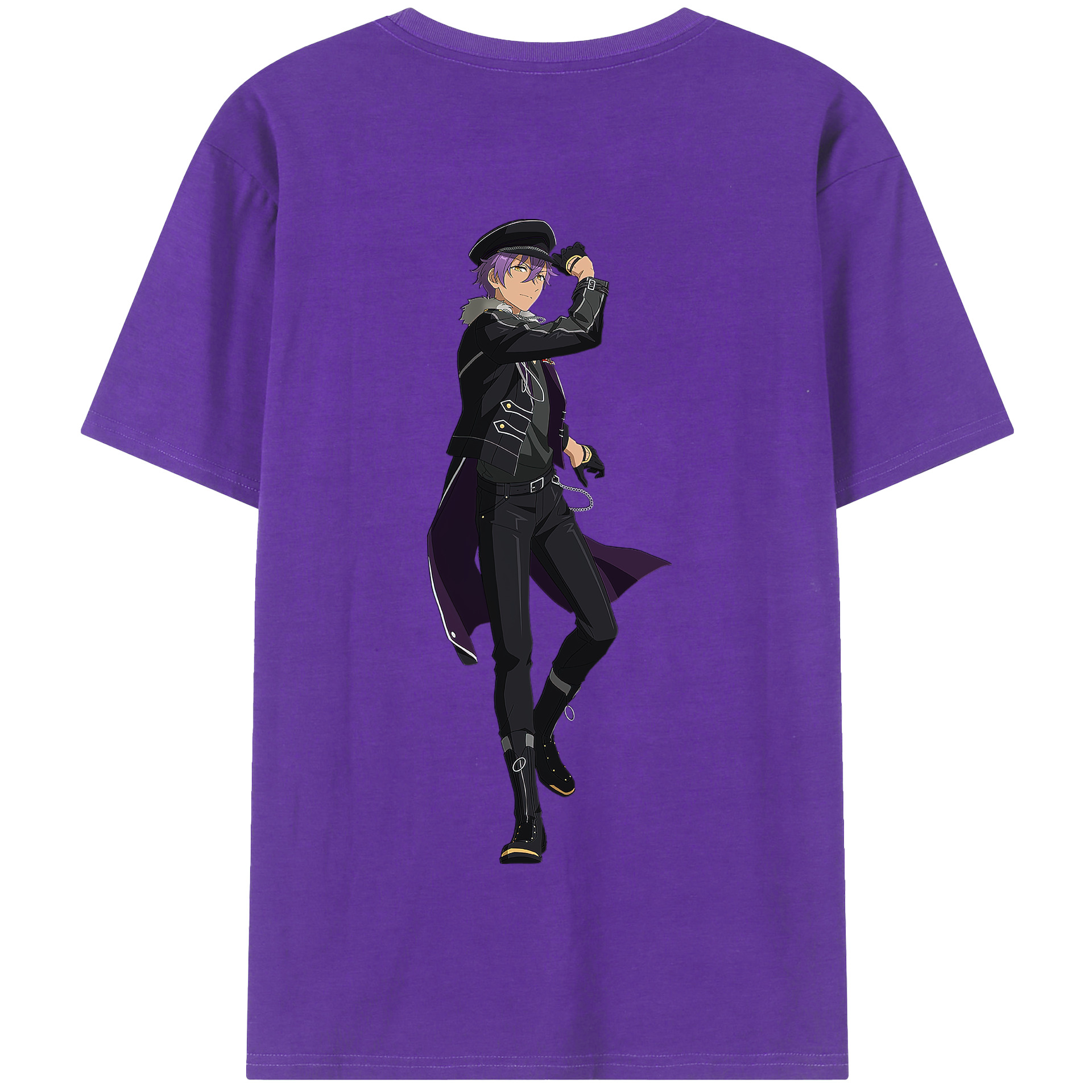 （画像用） あんさんぶるスターズ! Ensemble Stars 綿100％半袖Tシャツ（背面プリント）