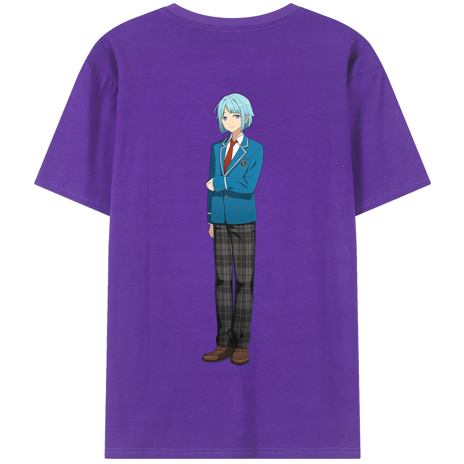 （画像用） あんさんぶるスターズ! Ensemble Stars 綿100％半袖Tシャツ（背面プリント）