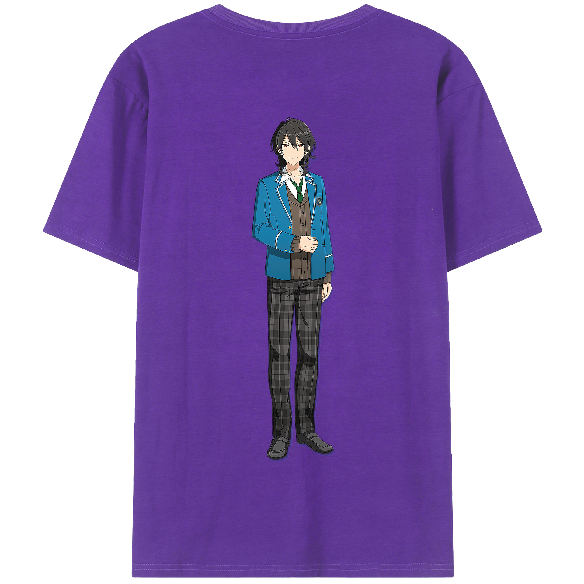 （画像用） あんさんぶるスターズ! Ensemble Stars 綿100％半袖Tシャツ（背面プリント）
