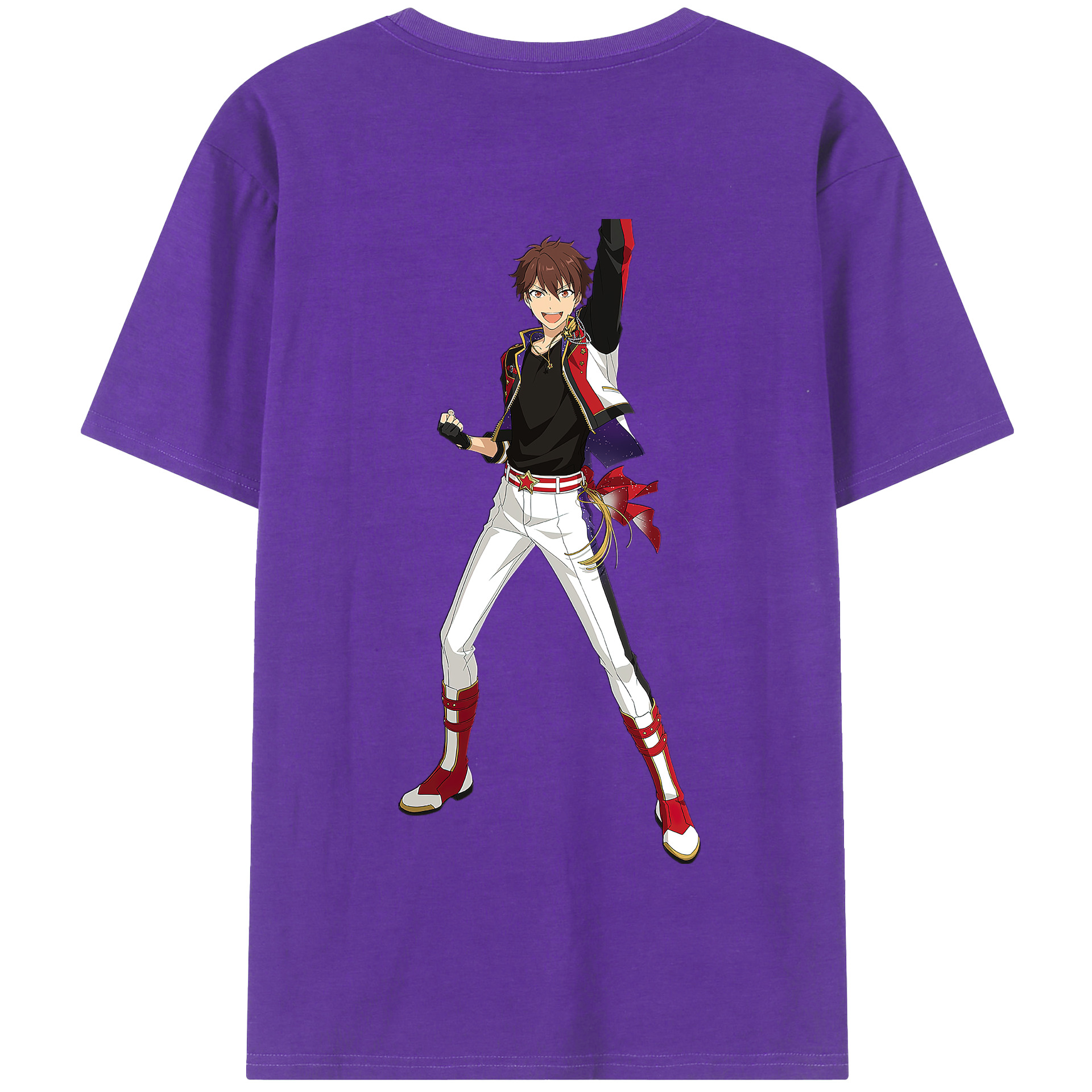（画像用） あんさんぶるスターズ! Ensemble Stars 綿100％半袖Tシャツ（背面プリント）