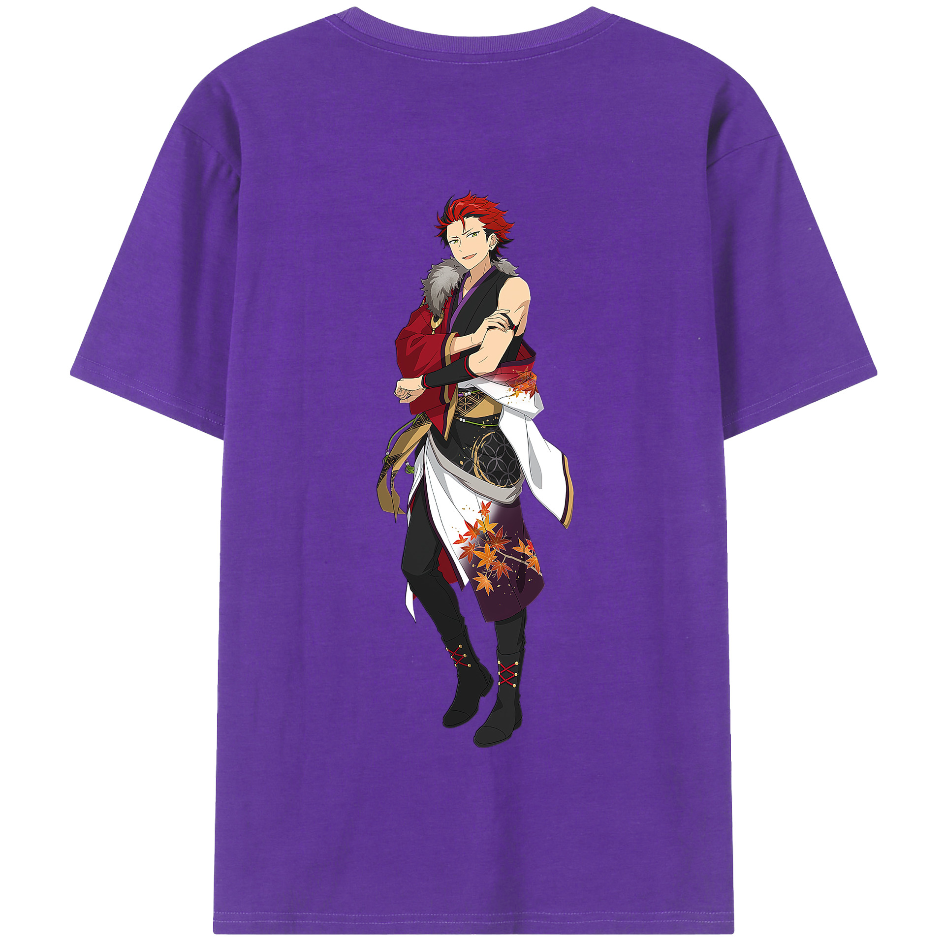 （画像用） あんさんぶるスターズ! Ensemble Stars 綿100％半袖Tシャツ（背面プリント）