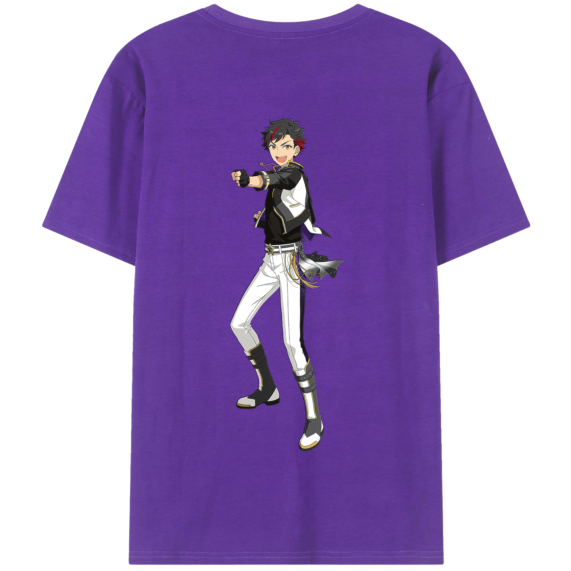 （画像用） あんさんぶるスターズ! Ensemble Stars 綿100％半袖Tシャツ（背面プリント）