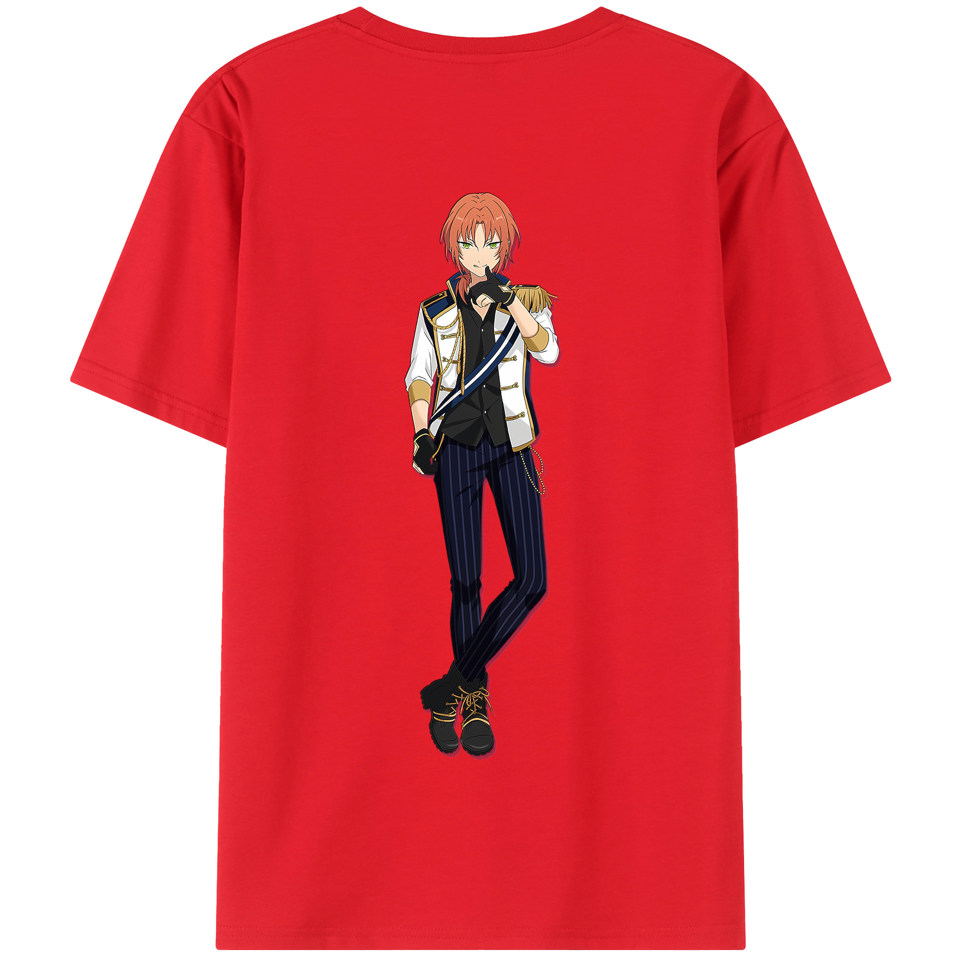 （画像用） あんさんぶるスターズ! Ensemble Stars 綿100％半袖Tシャツ（背面プリント）