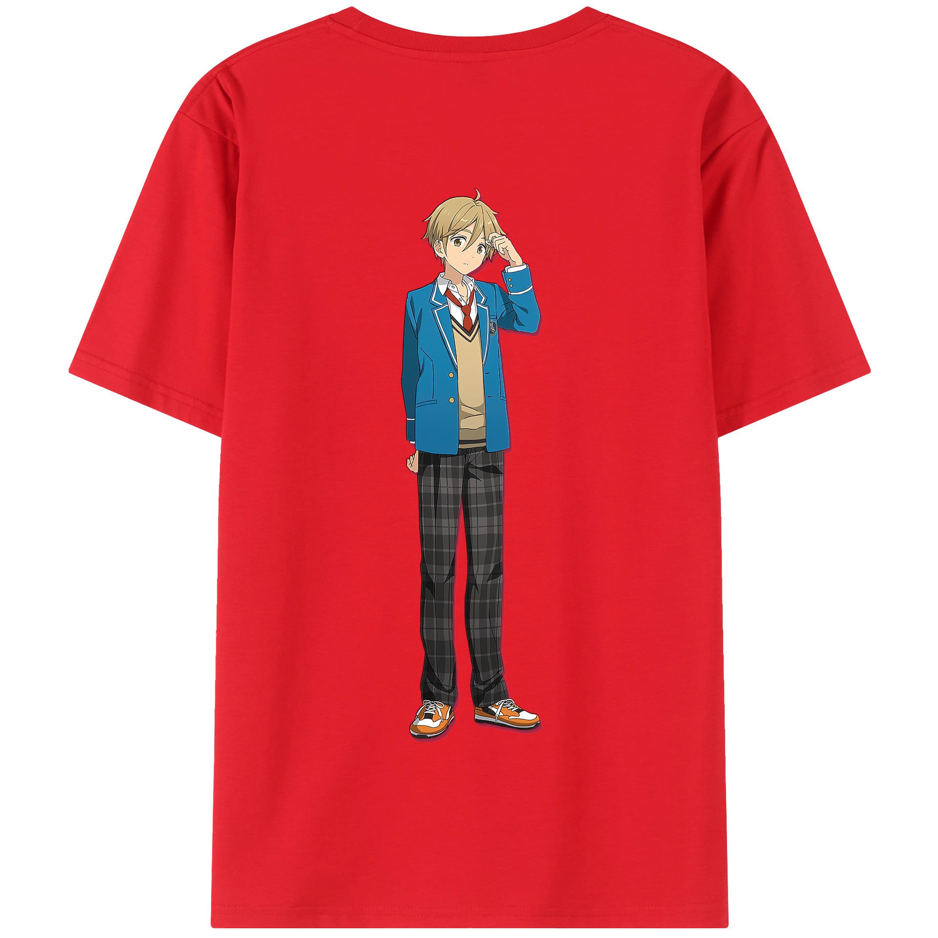 （画像用） あんさんぶるスターズ! Ensemble Stars 綿100％半袖Tシャツ（背面プリント）