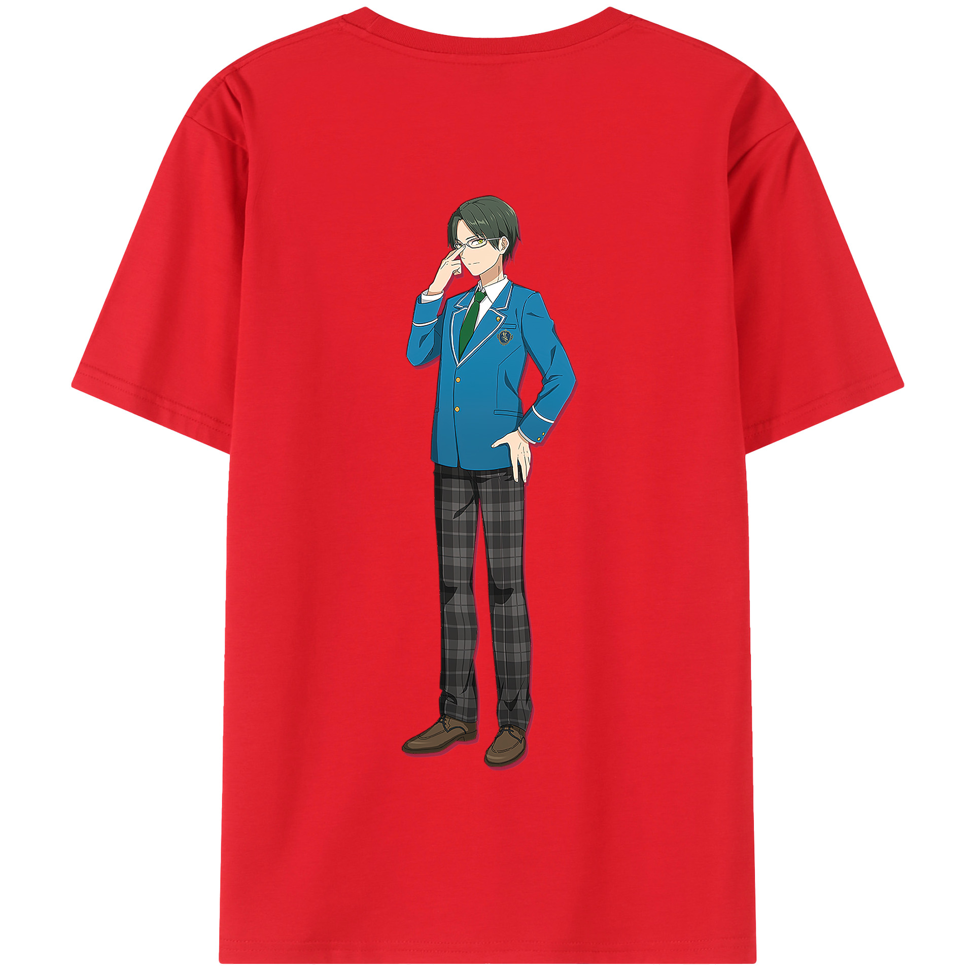 （画像用） あんさんぶるスターズ! Ensemble Stars 綿100％半袖Tシャツ（背面プリント）