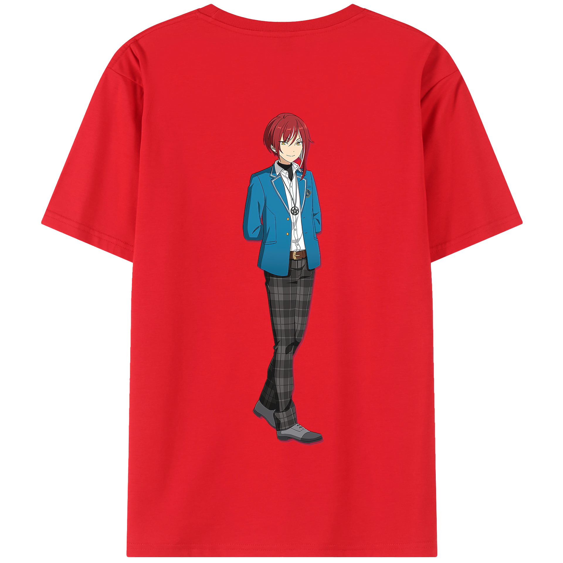 （画像用） あんさんぶるスターズ! Ensemble Stars 綿100％半袖Tシャツ（背面プリント）