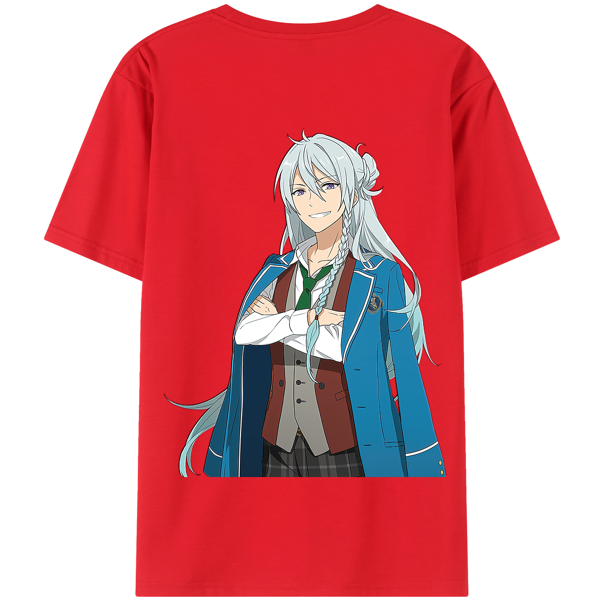 （画像用） あんさんぶるスターズ! Ensemble Stars 綿100％半袖Tシャツ（背面プリント）
