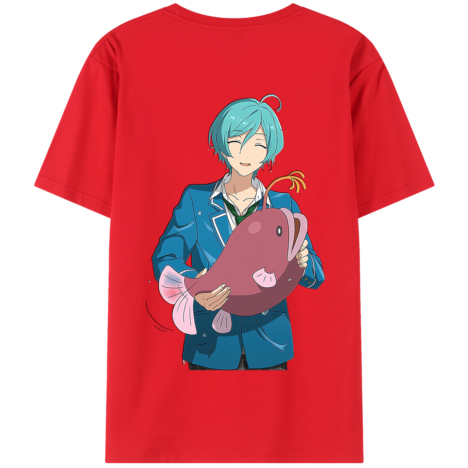 （画像用） あんさんぶるスターズ! Ensemble Stars 綿100％半袖Tシャツ（背面プリント）