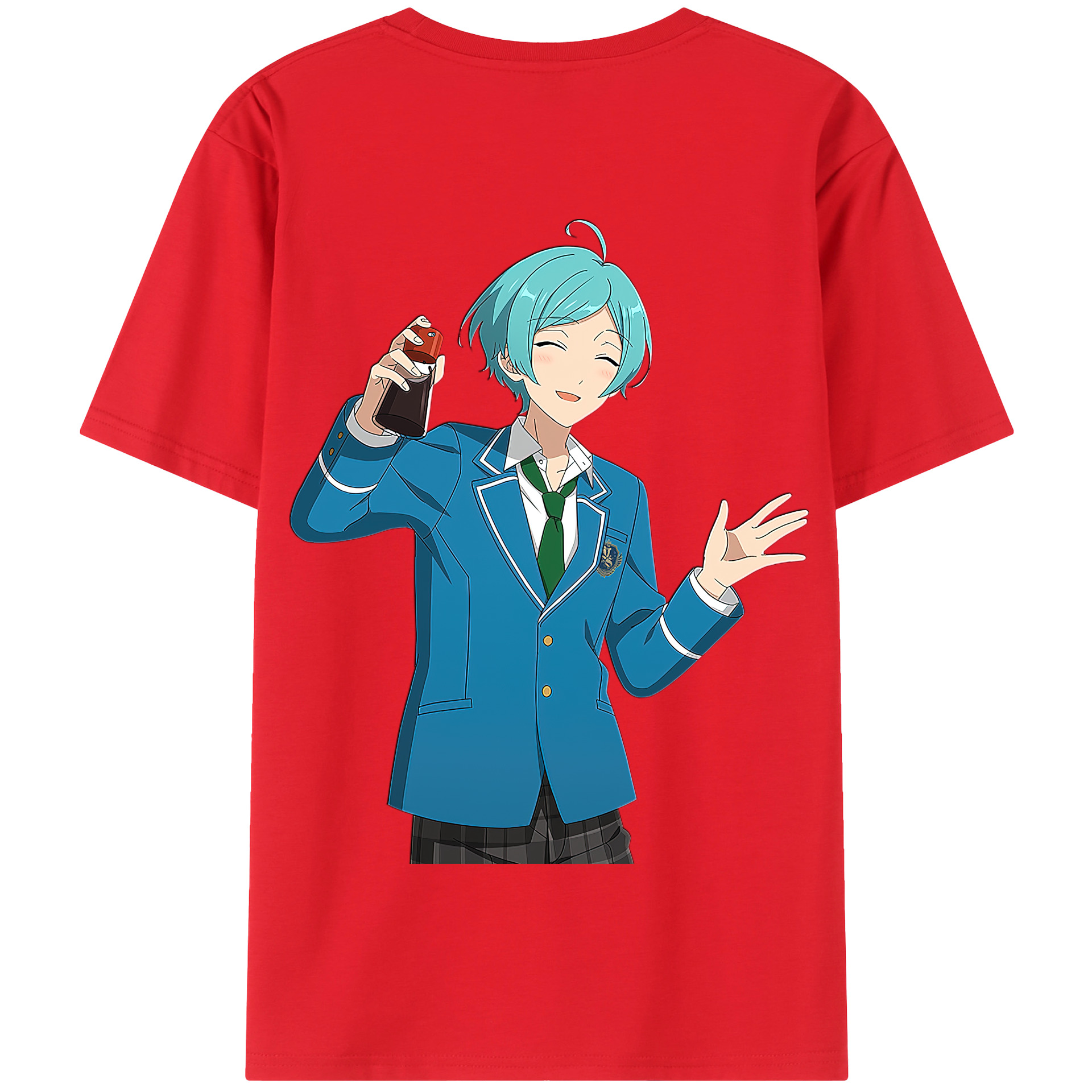 （画像用） あんさんぶるスターズ! Ensemble Stars 綿100％半袖Tシャツ（背面プリント）