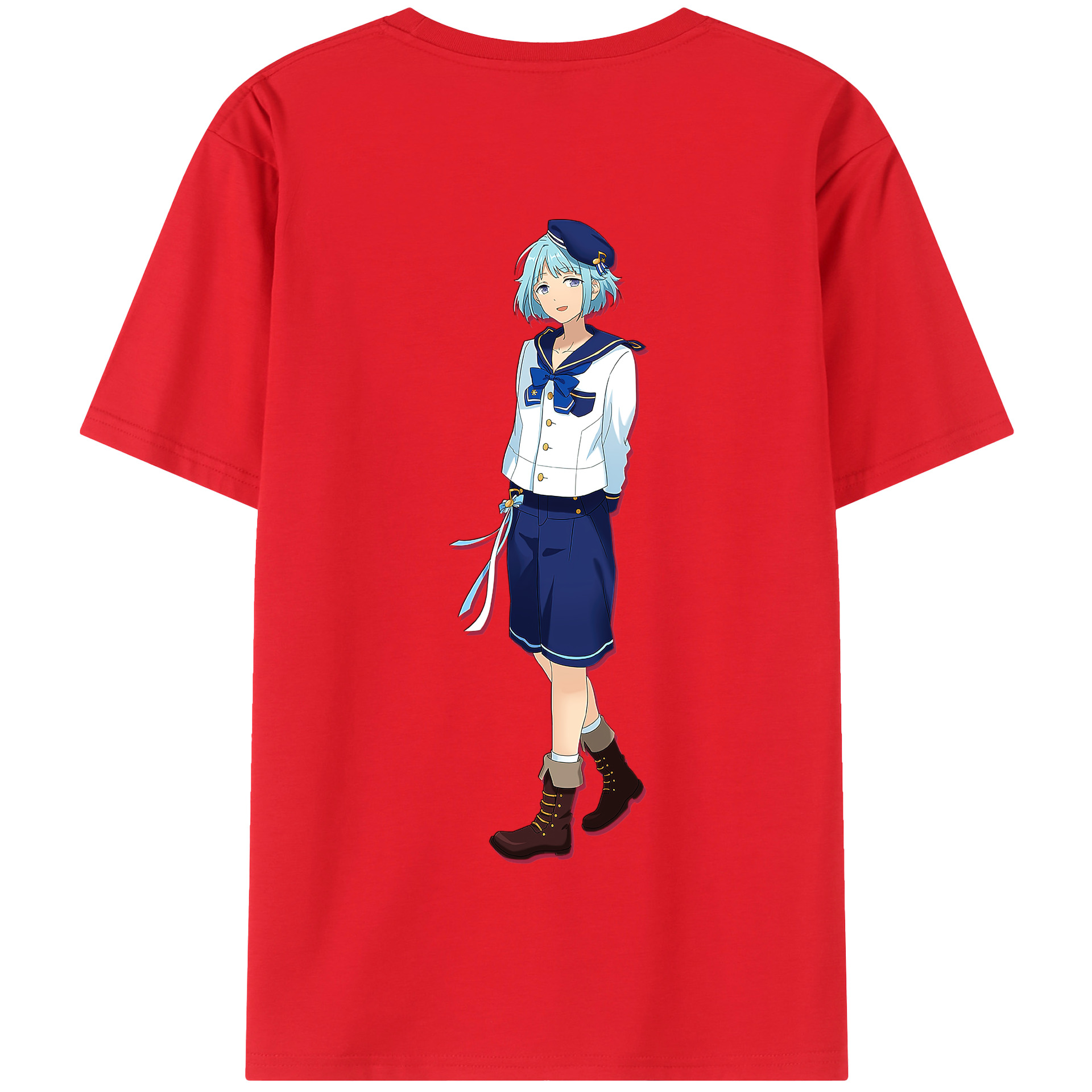 （画像用） あんさんぶるスターズ! Ensemble Stars 綿100％半袖Tシャツ（背面プリント）