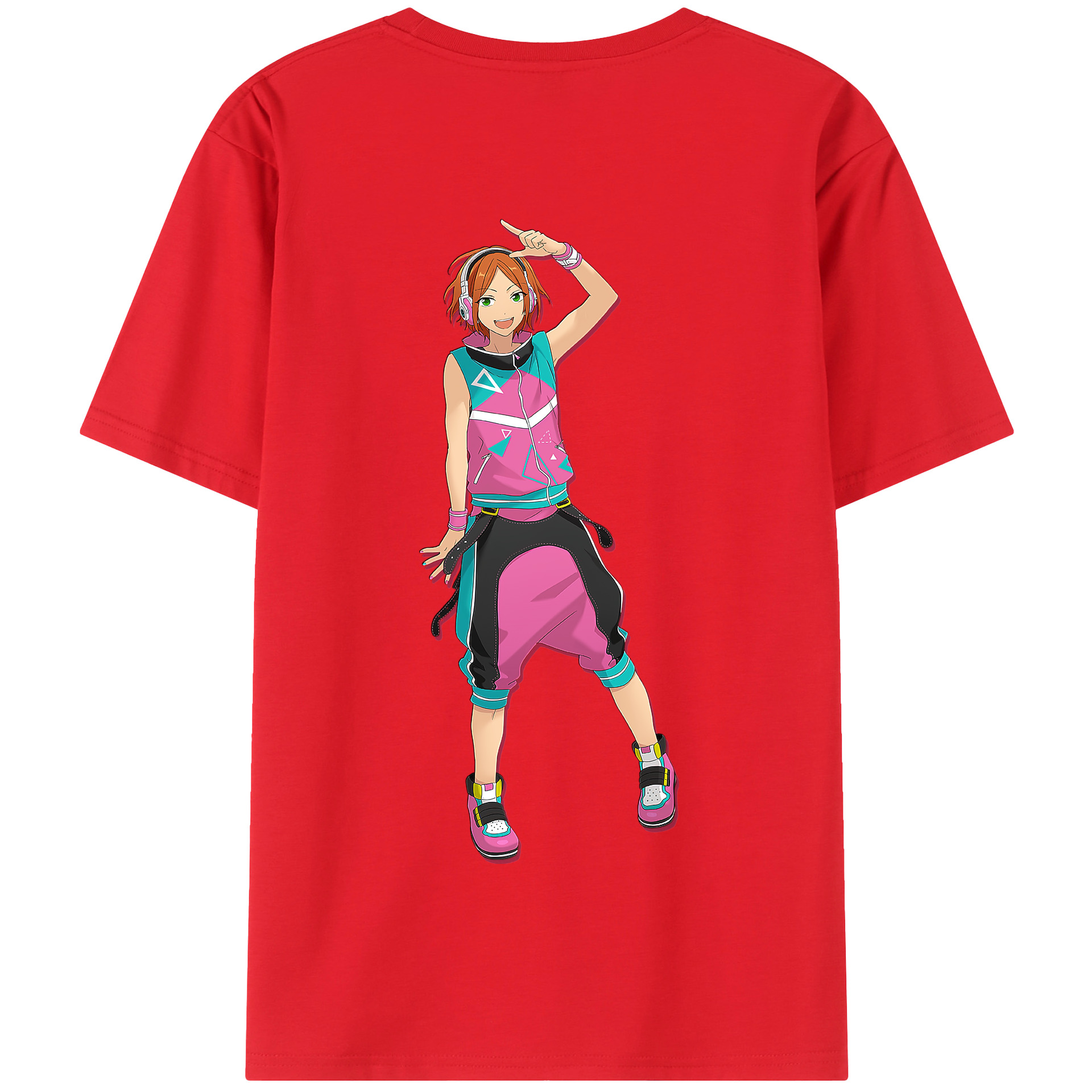 （画像用） あんさんぶるスターズ! Ensemble Stars 綿100％半袖Tシャツ（背面プリント）