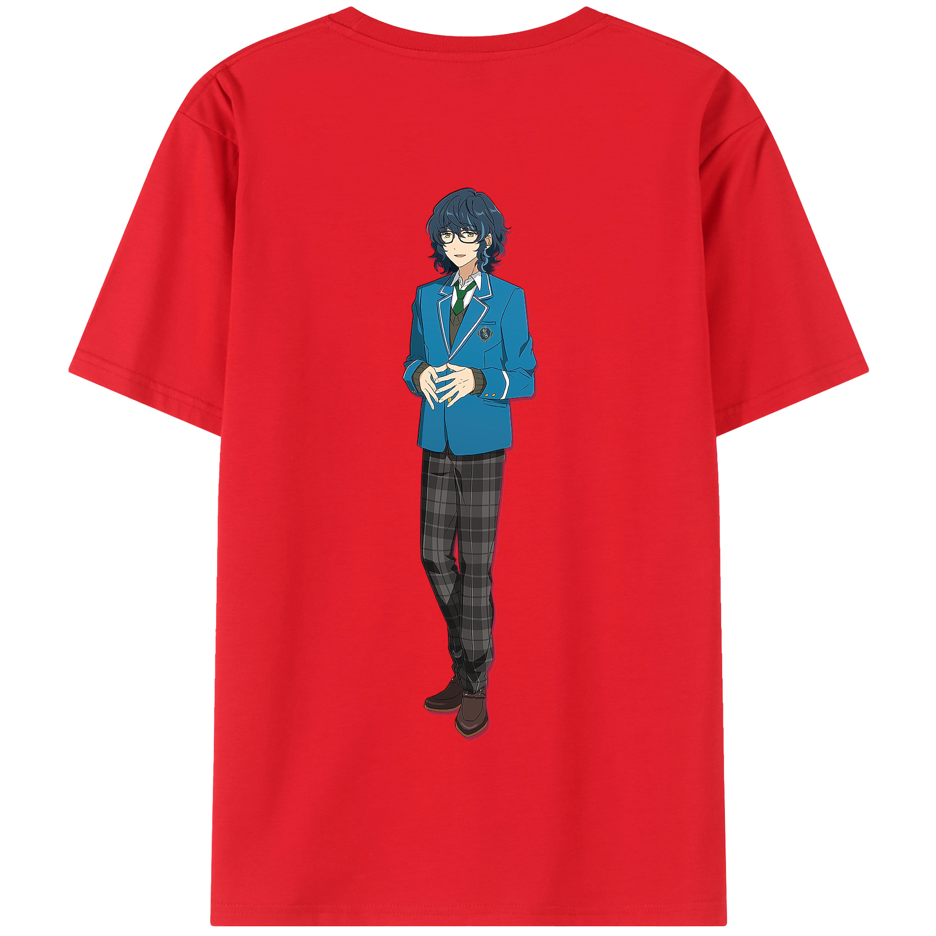 （画像用） あんさんぶるスターズ! Ensemble Stars 綿100％半袖Tシャツ（背面プリント）