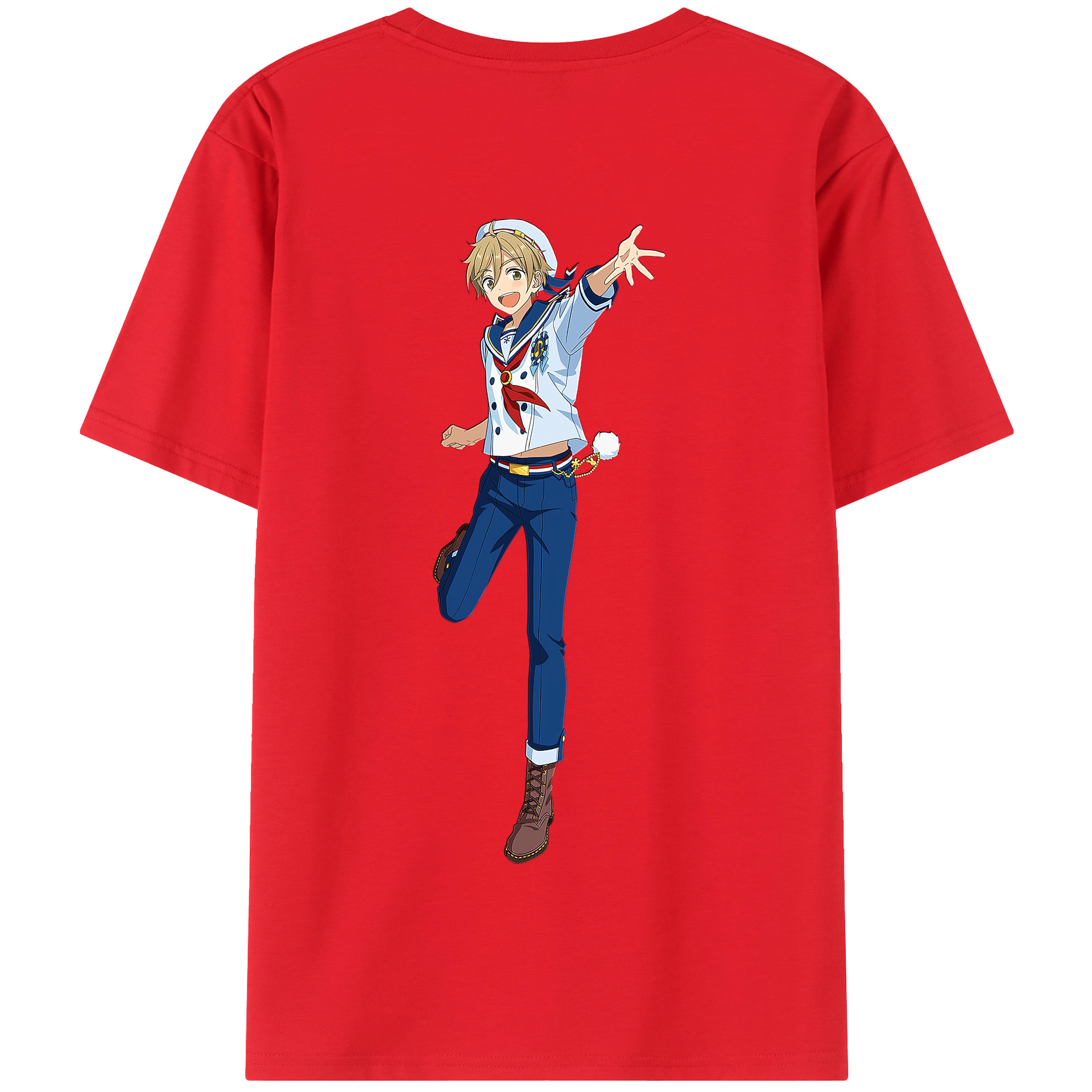 （画像用） あんさんぶるスターズ! Ensemble Stars 綿100％半袖Tシャツ（背面プリント）