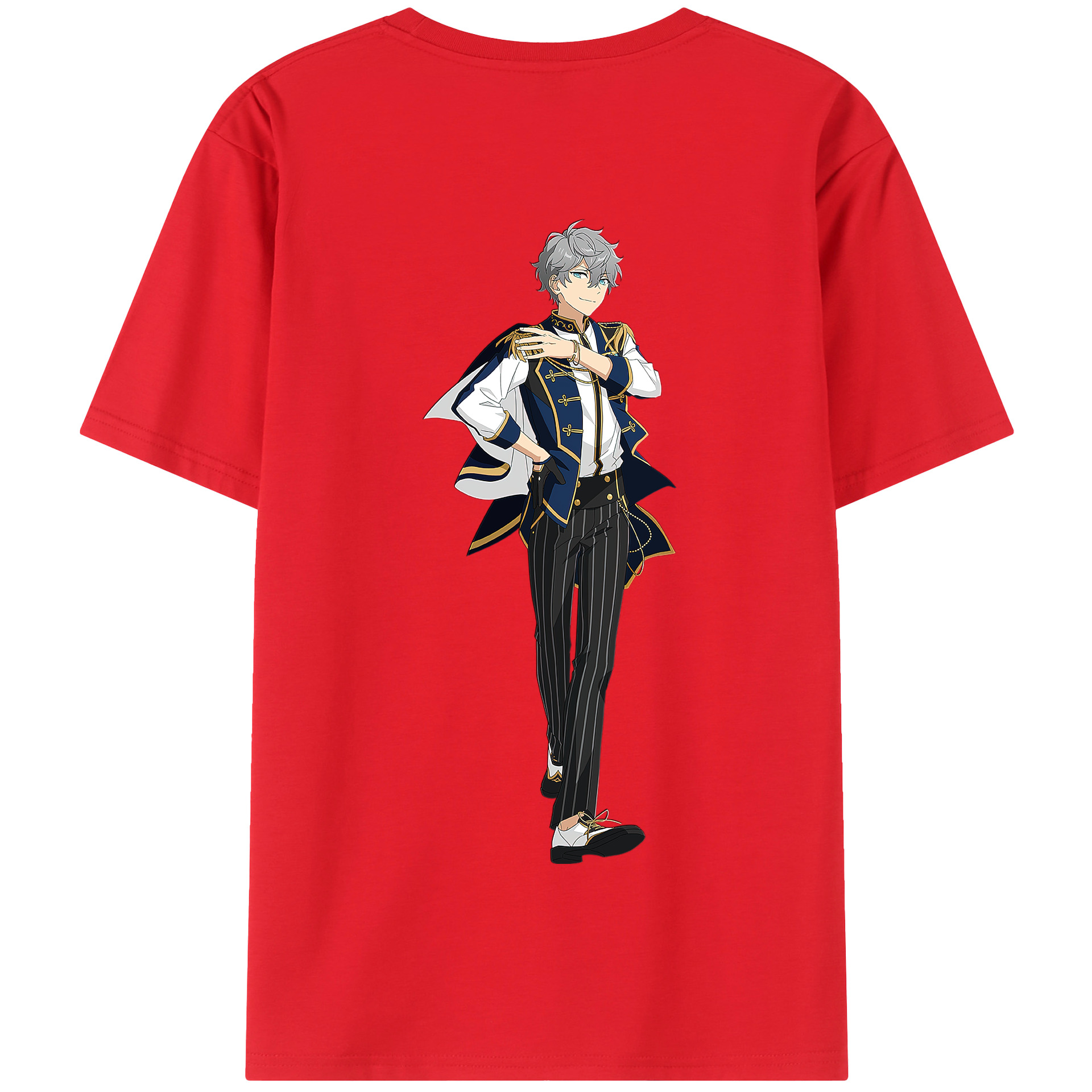 （画像用） あんさんぶるスターズ! Ensemble Stars 綿100％半袖Tシャツ（背面プリント）