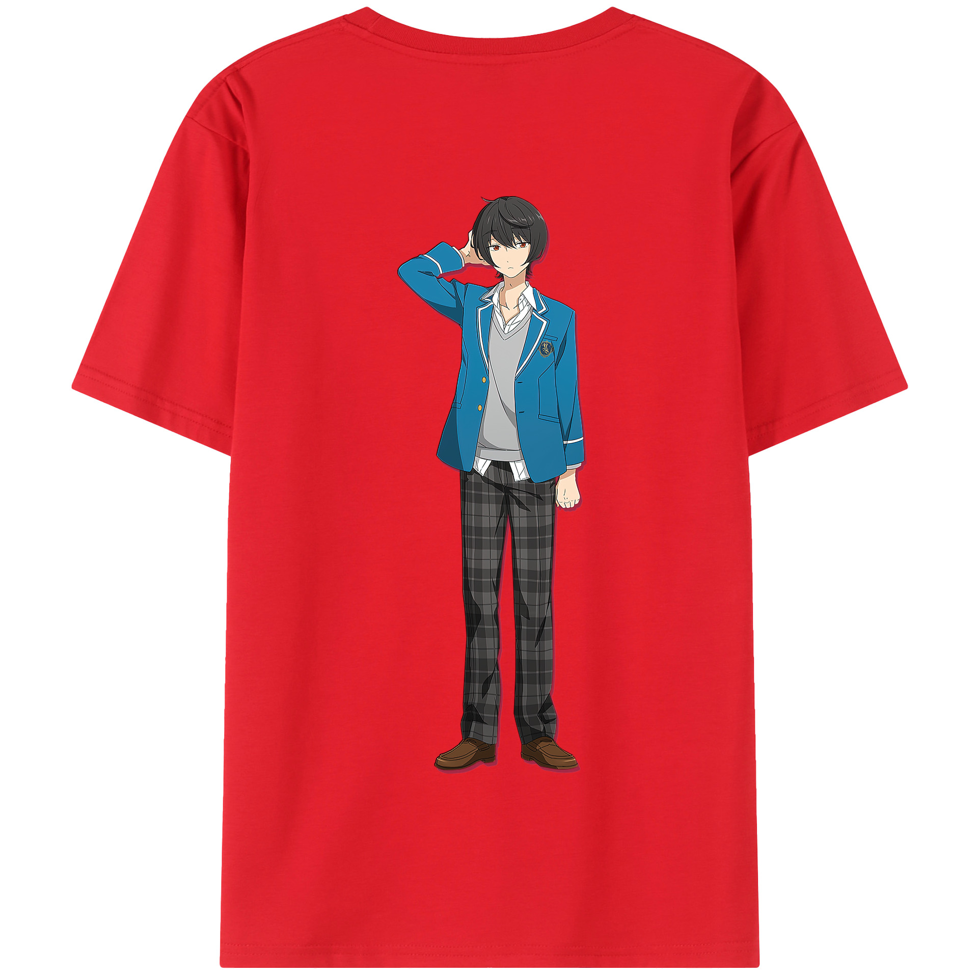 （画像用） あんさんぶるスターズ! Ensemble Stars 綿100％半袖Tシャツ（背面プリント）