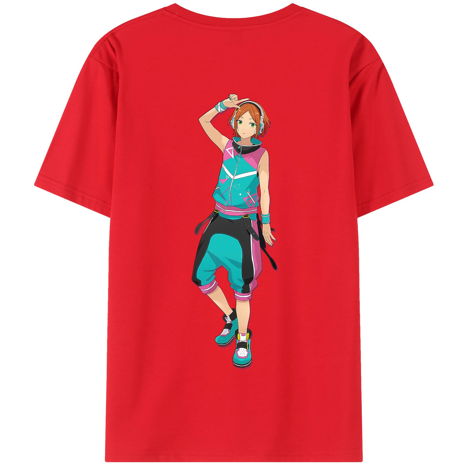 （画像用） あんさんぶるスターズ! Ensemble Stars 綿100％半袖Tシャツ（背面プリント）