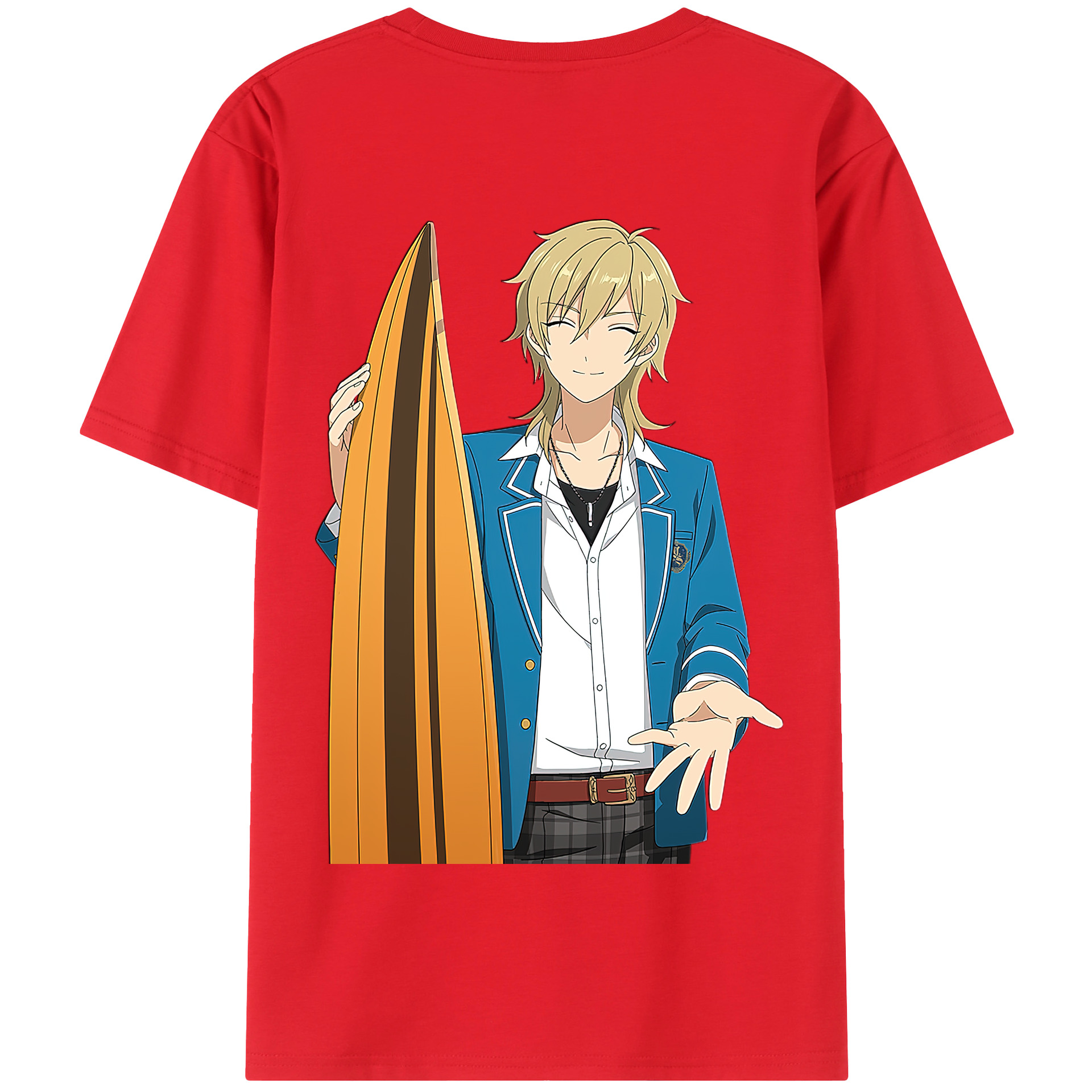 （画像用） あんさんぶるスターズ! Ensemble Stars 綿100％半袖Tシャツ（背面プリント）