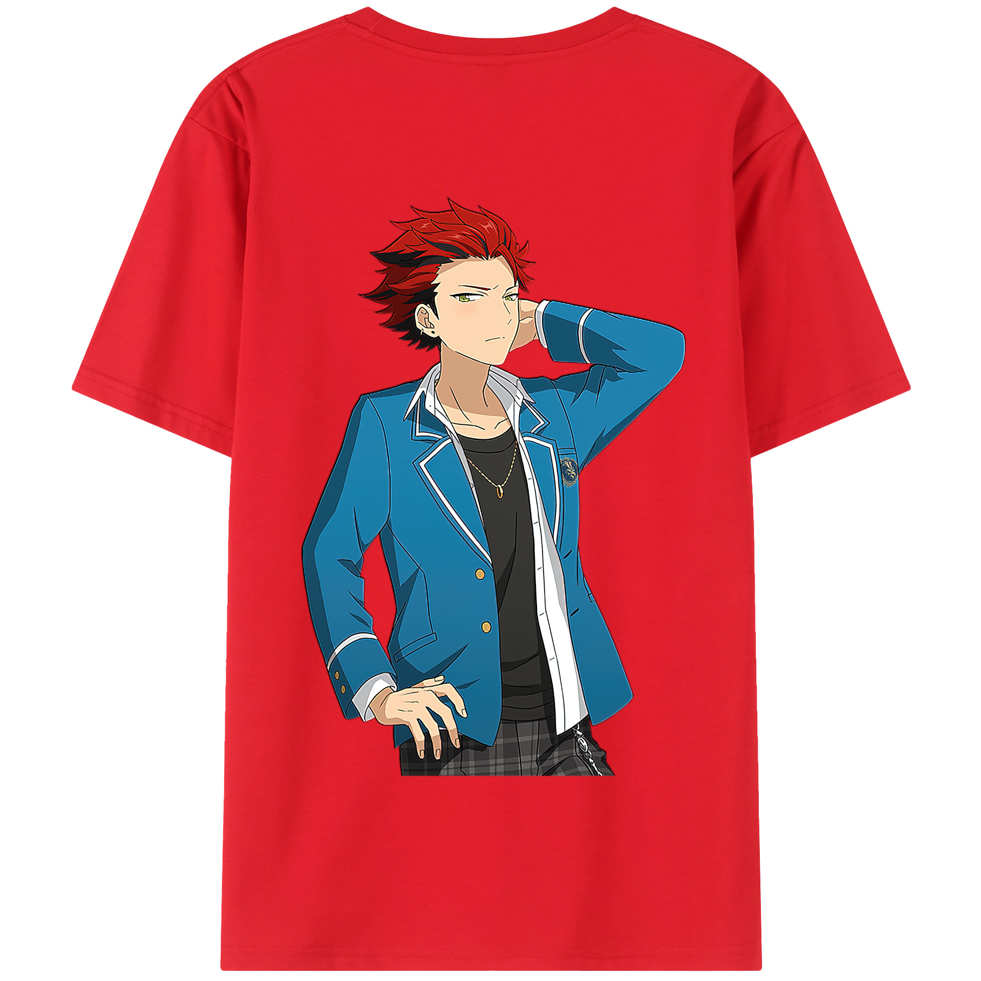 （画像用） あんさんぶるスターズ! Ensemble Stars 綿100％半袖Tシャツ（背面プリント）