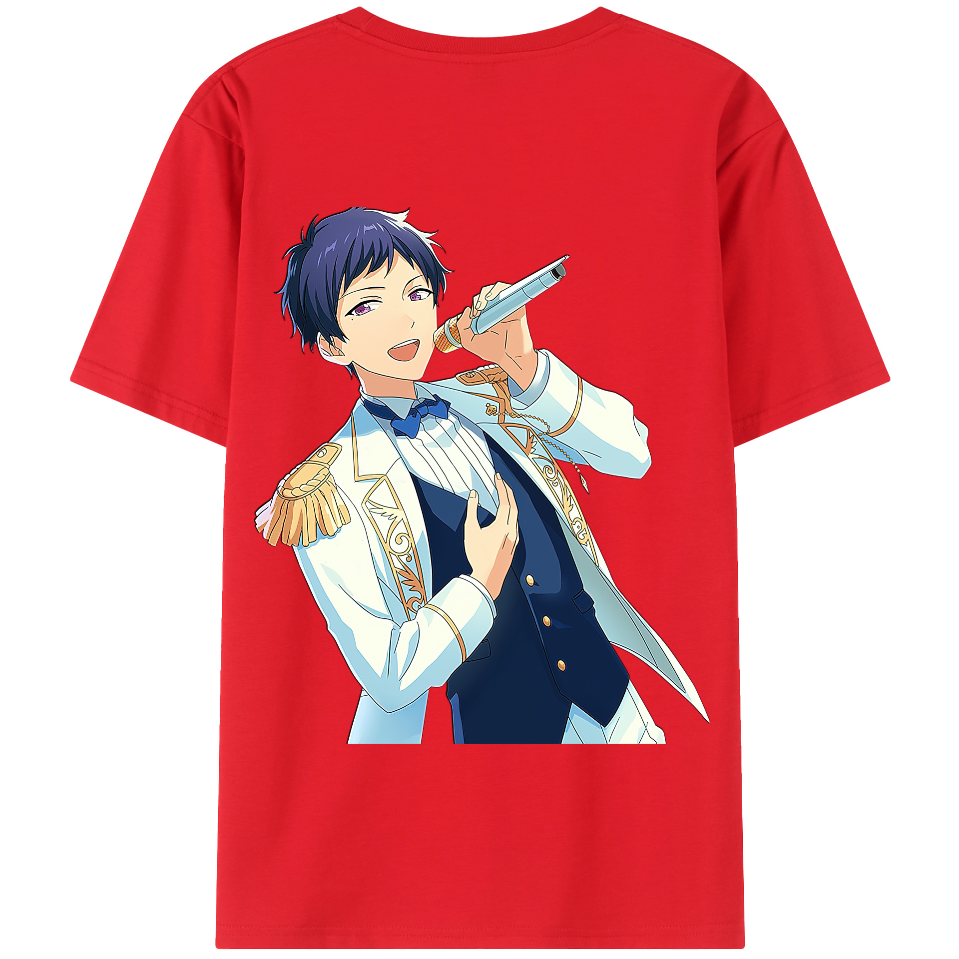（画像用） あんさんぶるスターズ! Ensemble Stars 綿100％半袖Tシャツ（背面プリント）