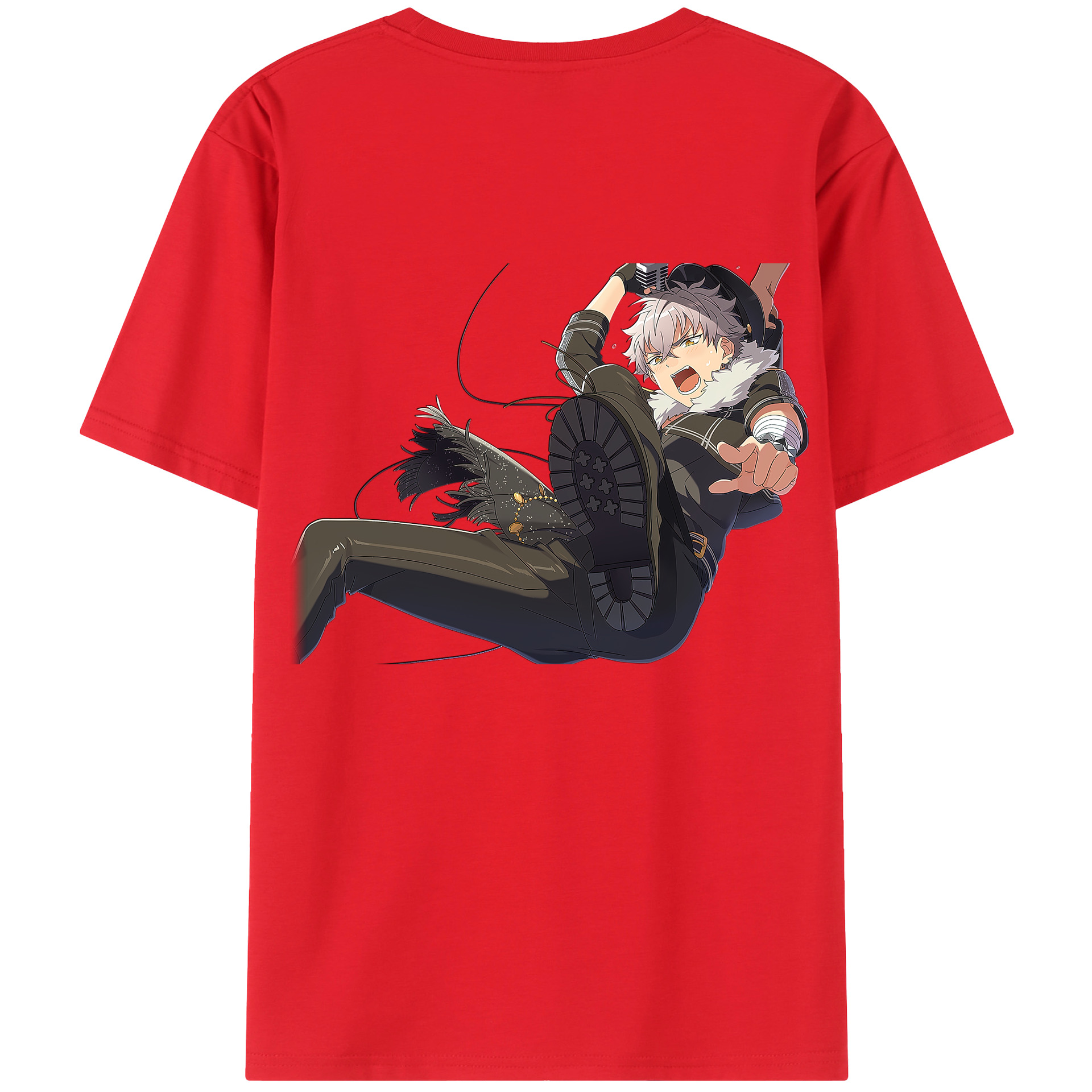 （画像用） あんさんぶるスターズ! Ensemble Stars 綿100％半袖Tシャツ（背面プリント）