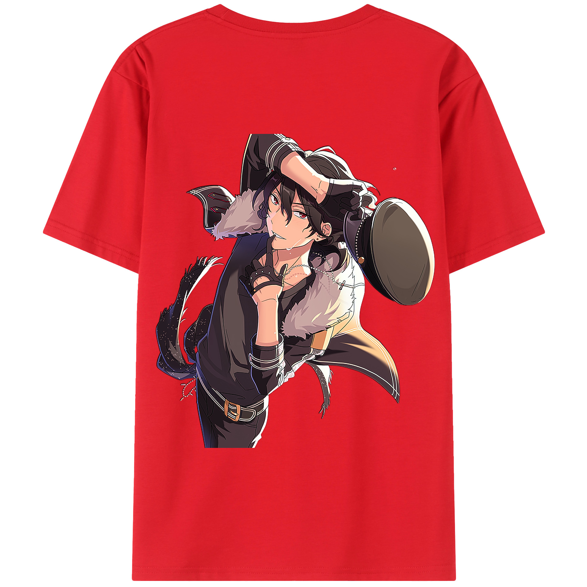 （画像用） あんさんぶるスターズ! Ensemble Stars 綿100％半袖Tシャツ（背面プリント）