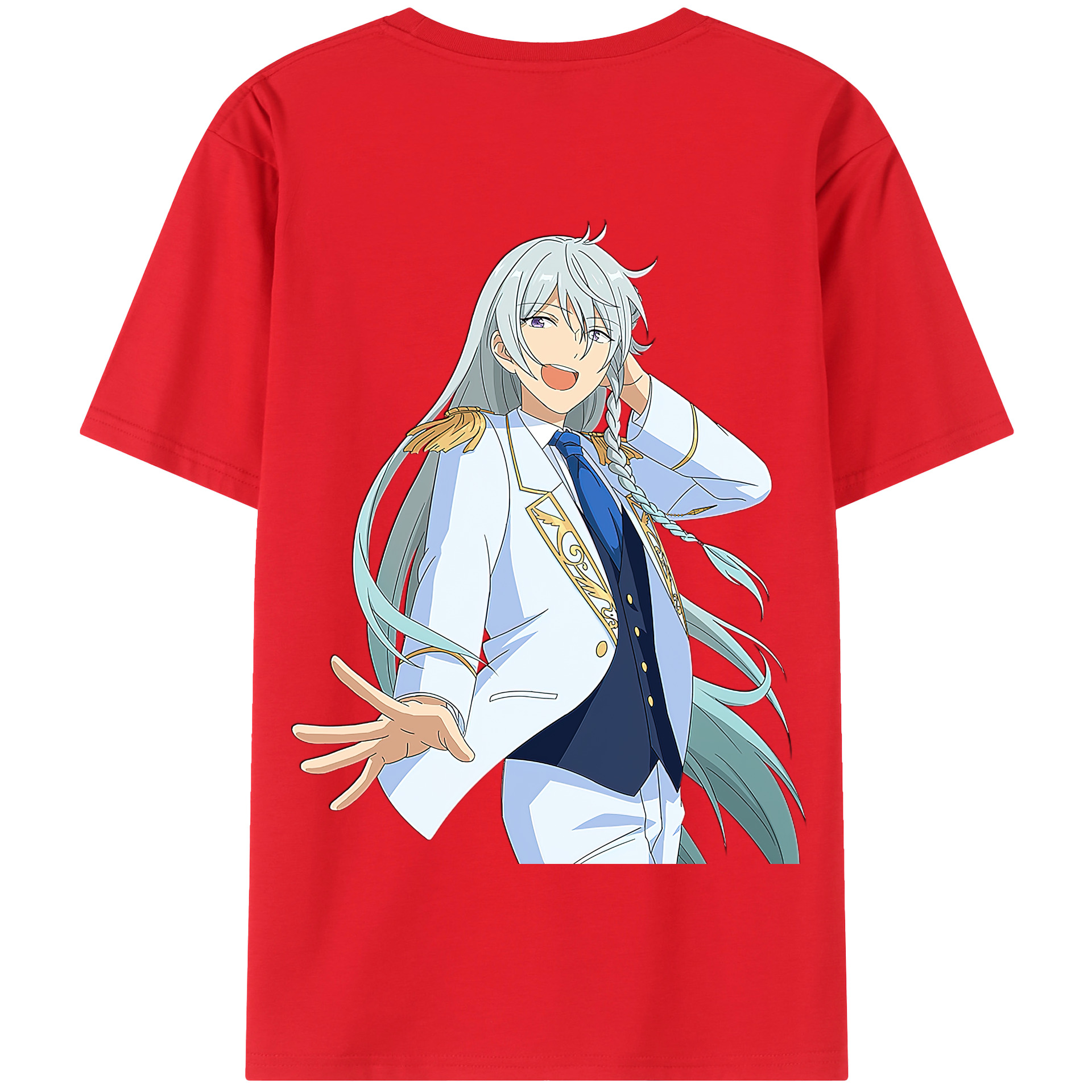（画像用） あんさんぶるスターズ! Ensemble Stars 綿100％半袖Tシャツ（背面プリント）