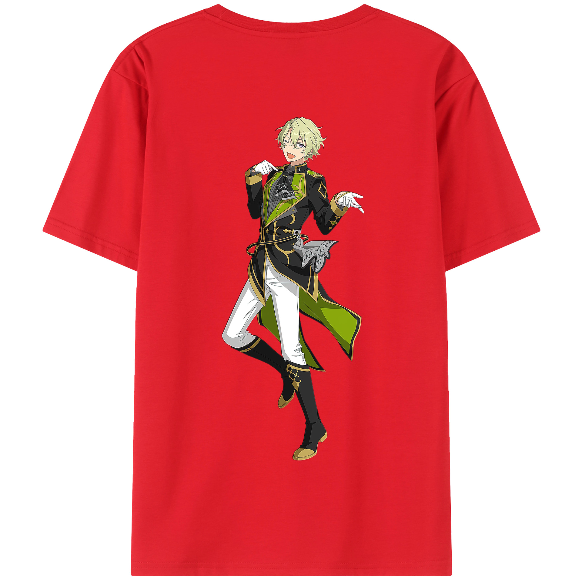 （画像用） あんさんぶるスターズ! Ensemble Stars 綿100％半袖Tシャツ（背面プリント）