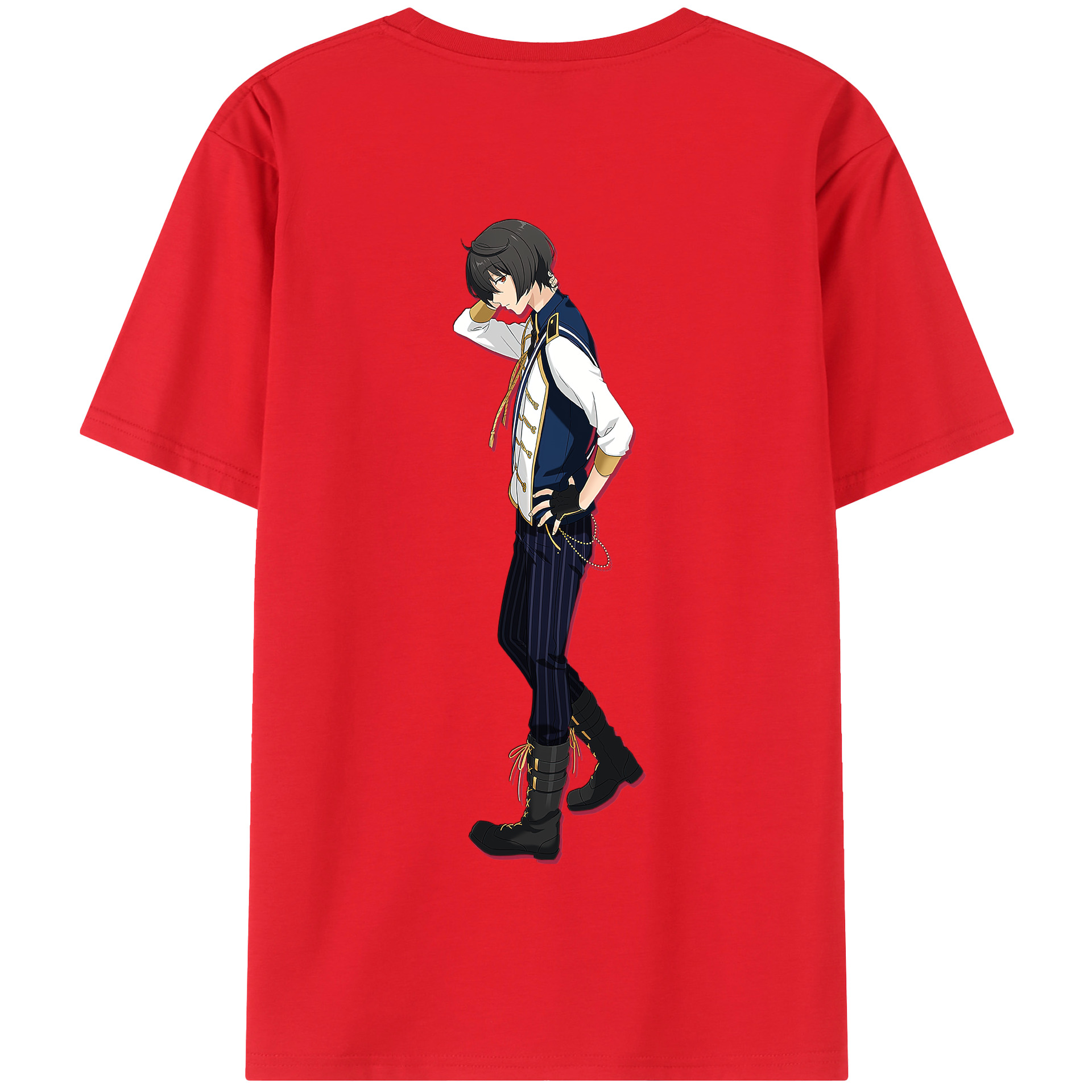 （画像用） あんさんぶるスターズ! Ensemble Stars 綿100％半袖Tシャツ（背面プリント）
