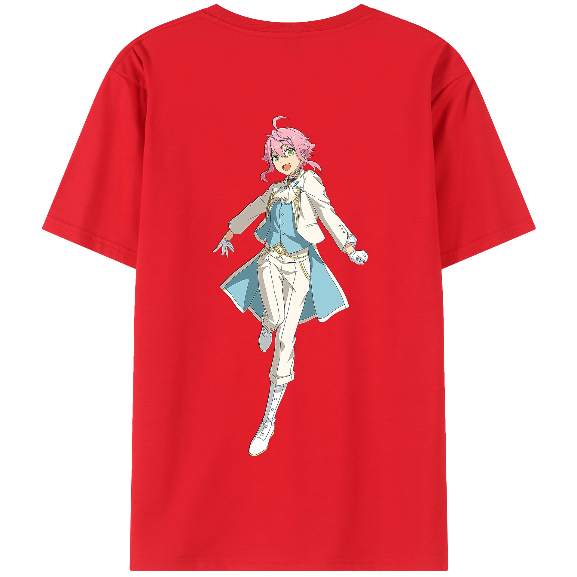 （画像用） あんさんぶるスターズ! Ensemble Stars 綿100％半袖Tシャツ（背面プリント）