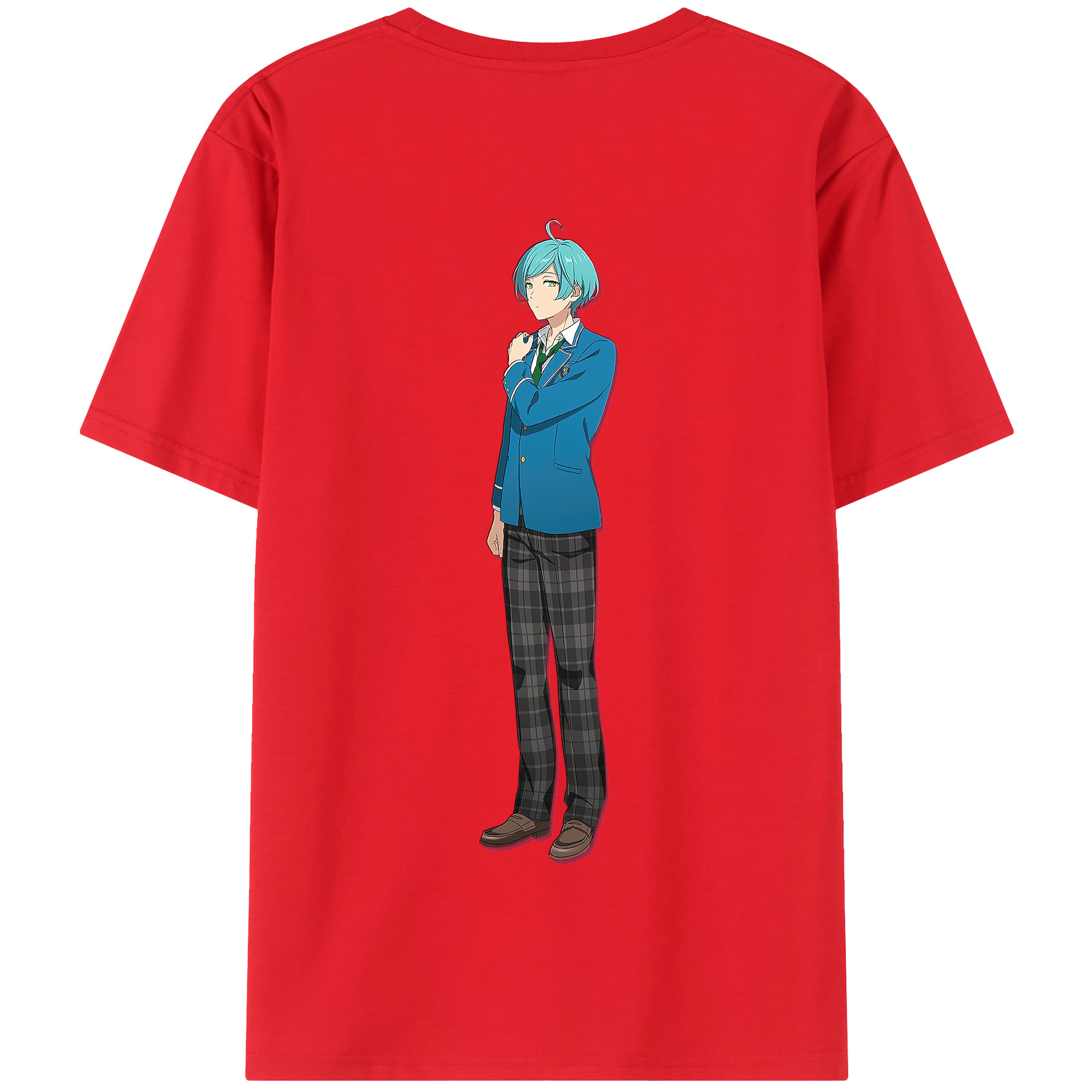 （画像用） あんさんぶるスターズ! Ensemble Stars 綿100％半袖Tシャツ（背面プリント）