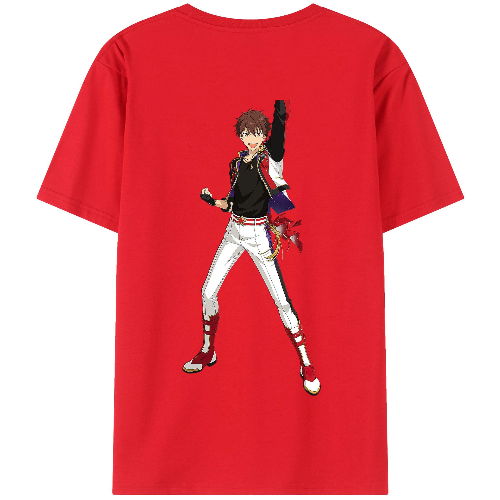 （画像用） あんさんぶるスターズ! Ensemble Stars 綿100％半袖Tシャツ（背面プリント）