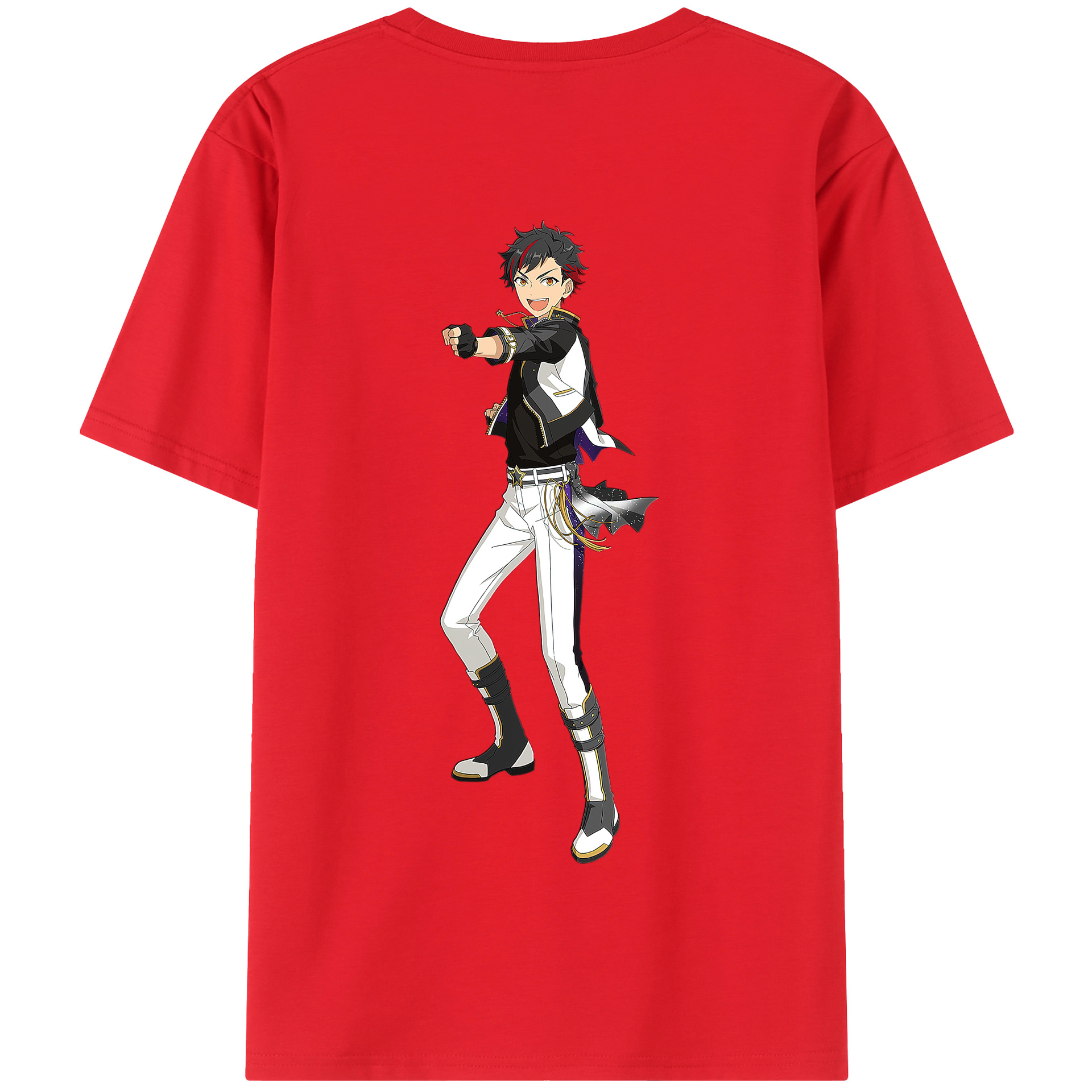 （画像用） あんさんぶるスターズ! Ensemble Stars 綿100％半袖Tシャツ（背面プリント）