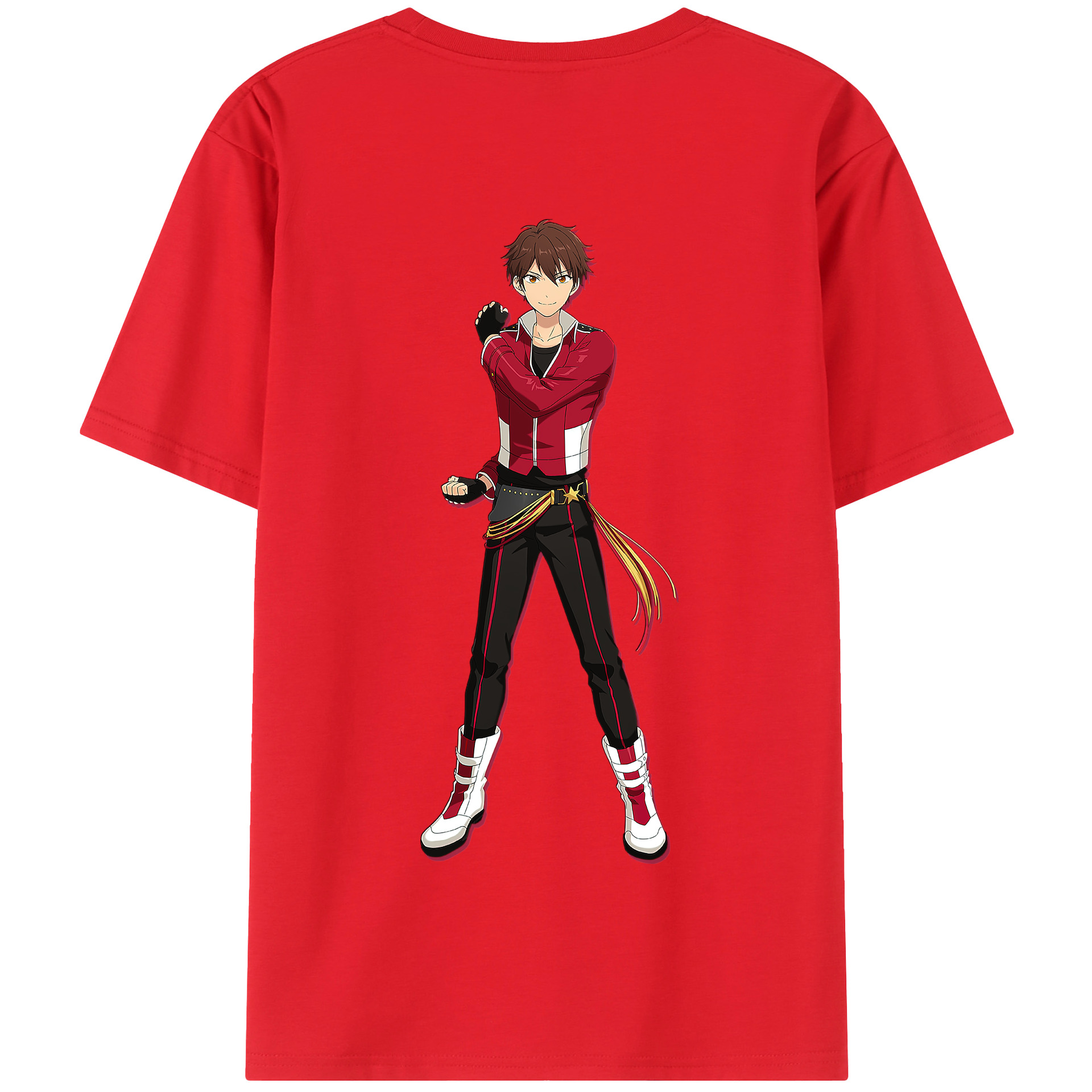 （画像用） あんさんぶるスターズ! Ensemble Stars 綿100％半袖Tシャツ（背面プリント）