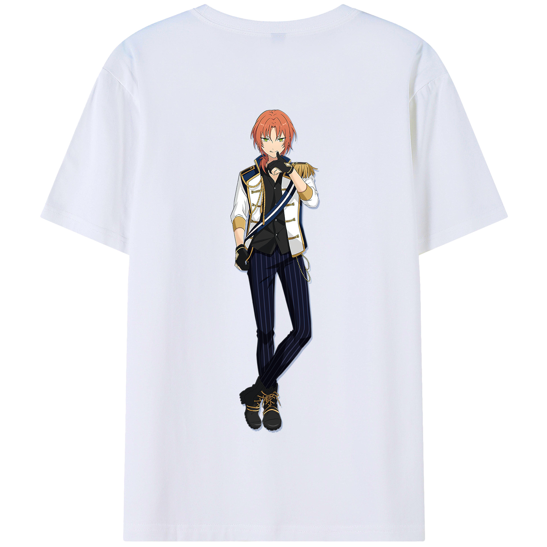 （画像用） あんさんぶるスターズ! Ensemble Stars 綿100％半袖Tシャツ（背面プリント）