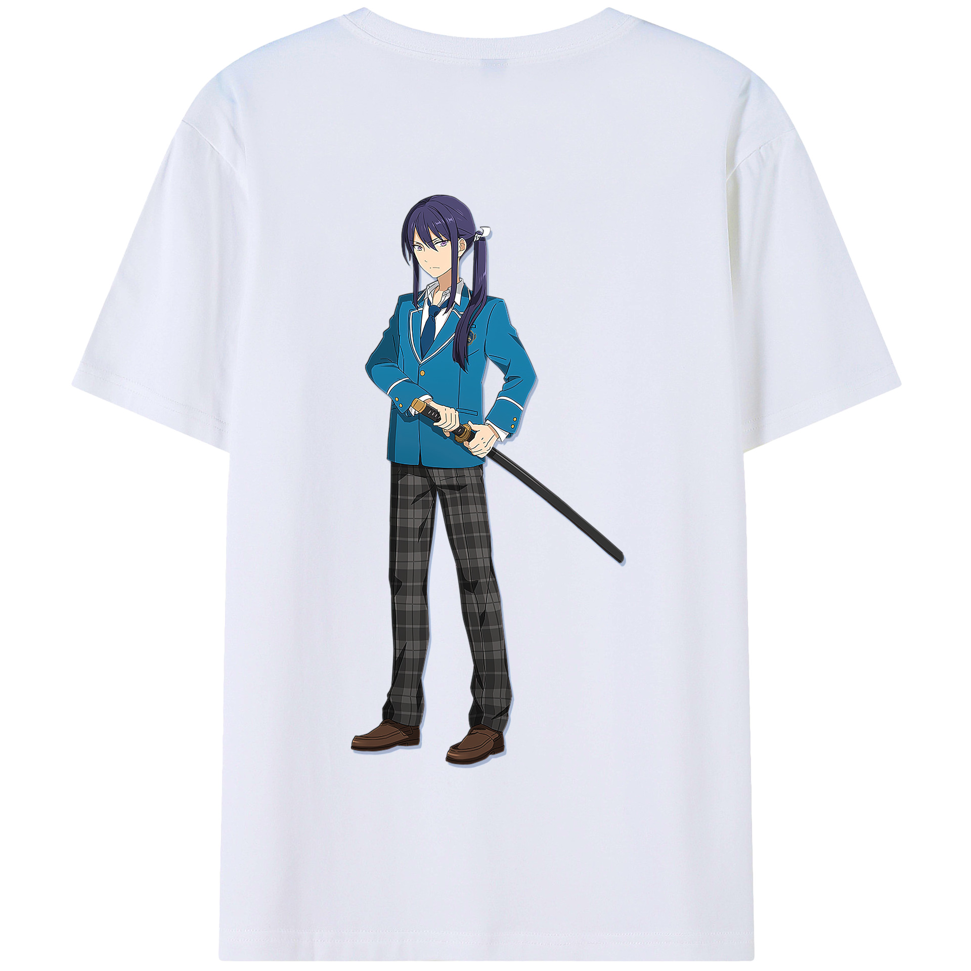 （画像用） あんさんぶるスターズ! Ensemble Stars 綿100％半袖Tシャツ（背面プリント）